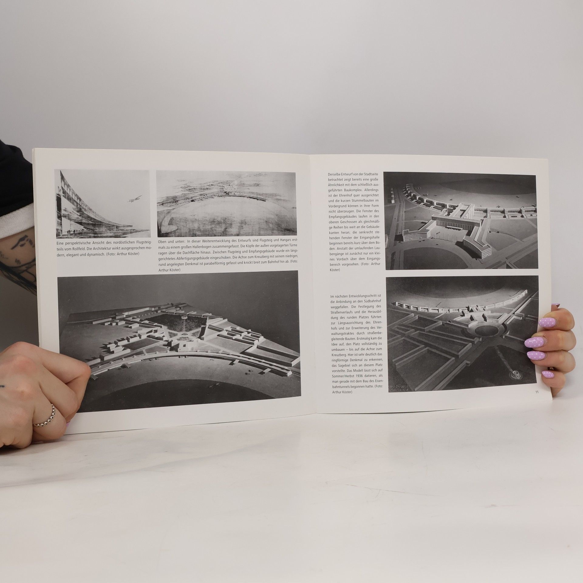 Elke Dittrich Der Flughafen Tempelhof in Entwurfszeichnungen und Modellen 1935 - 1944