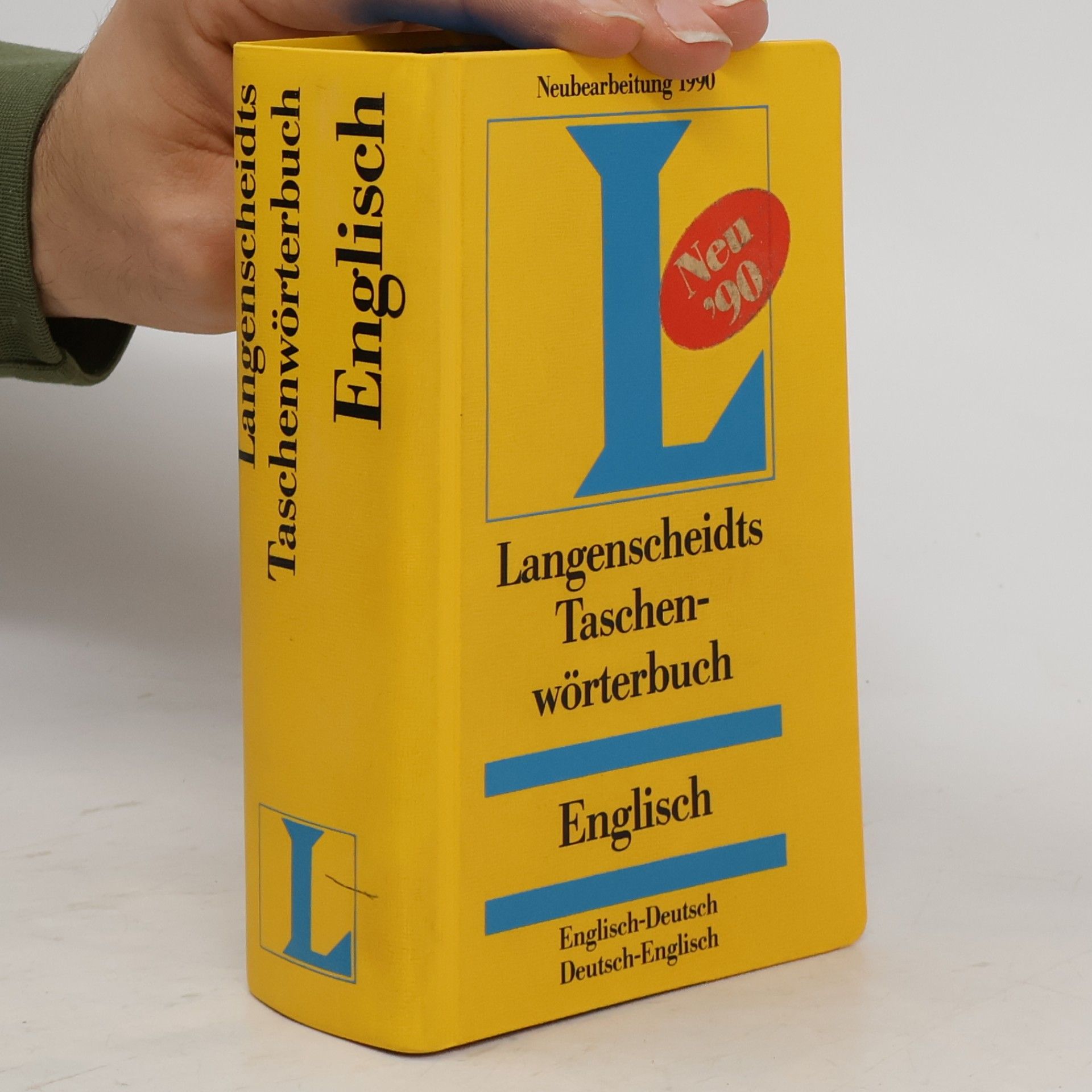 Langenscheidts Taschenwörterbuch Englisch : Englisch-Deutsch, Deutsch-Englisch