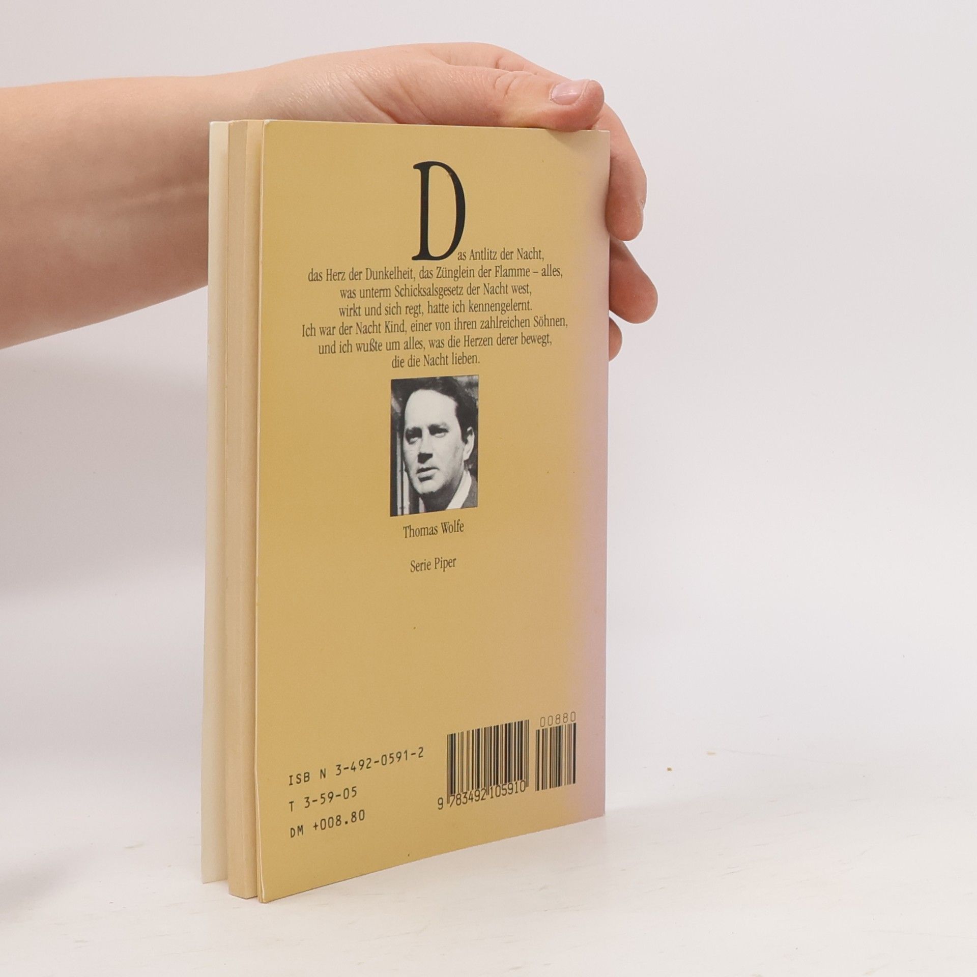 Thomas Wolfe Tod, der stolze Bruder