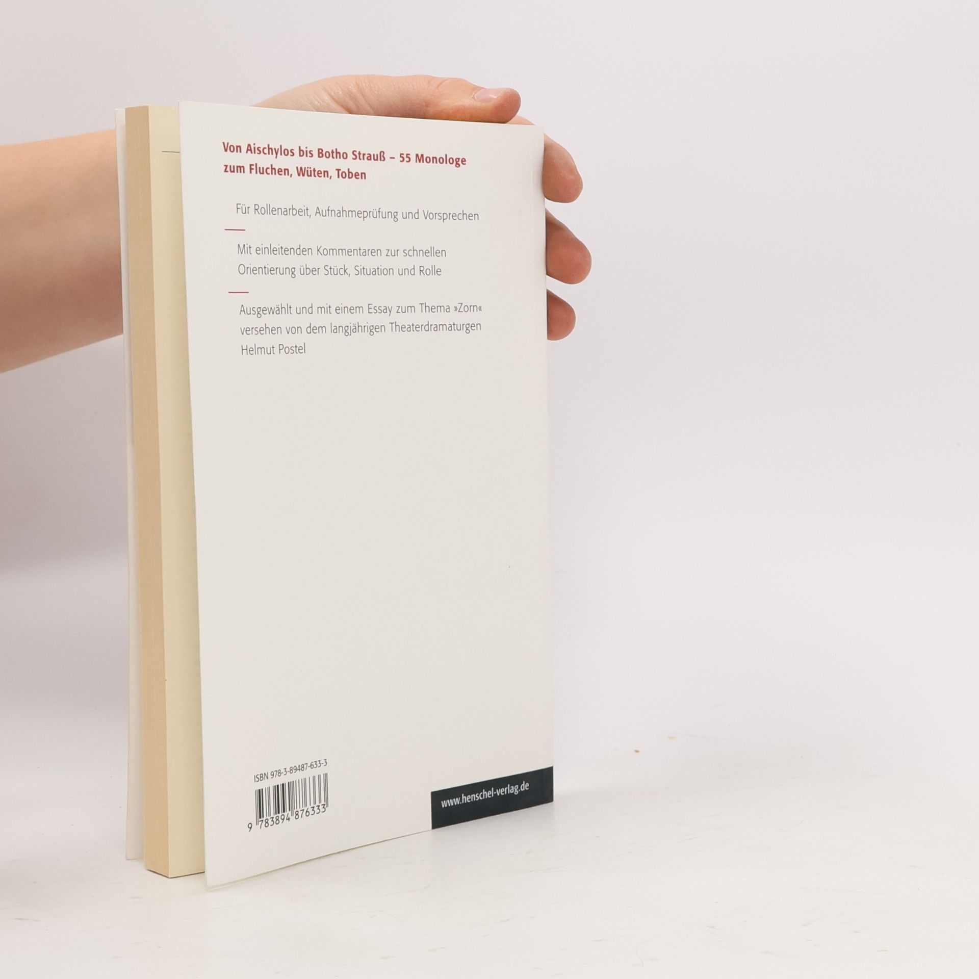 Helmut Postel 55 zornige Monologe