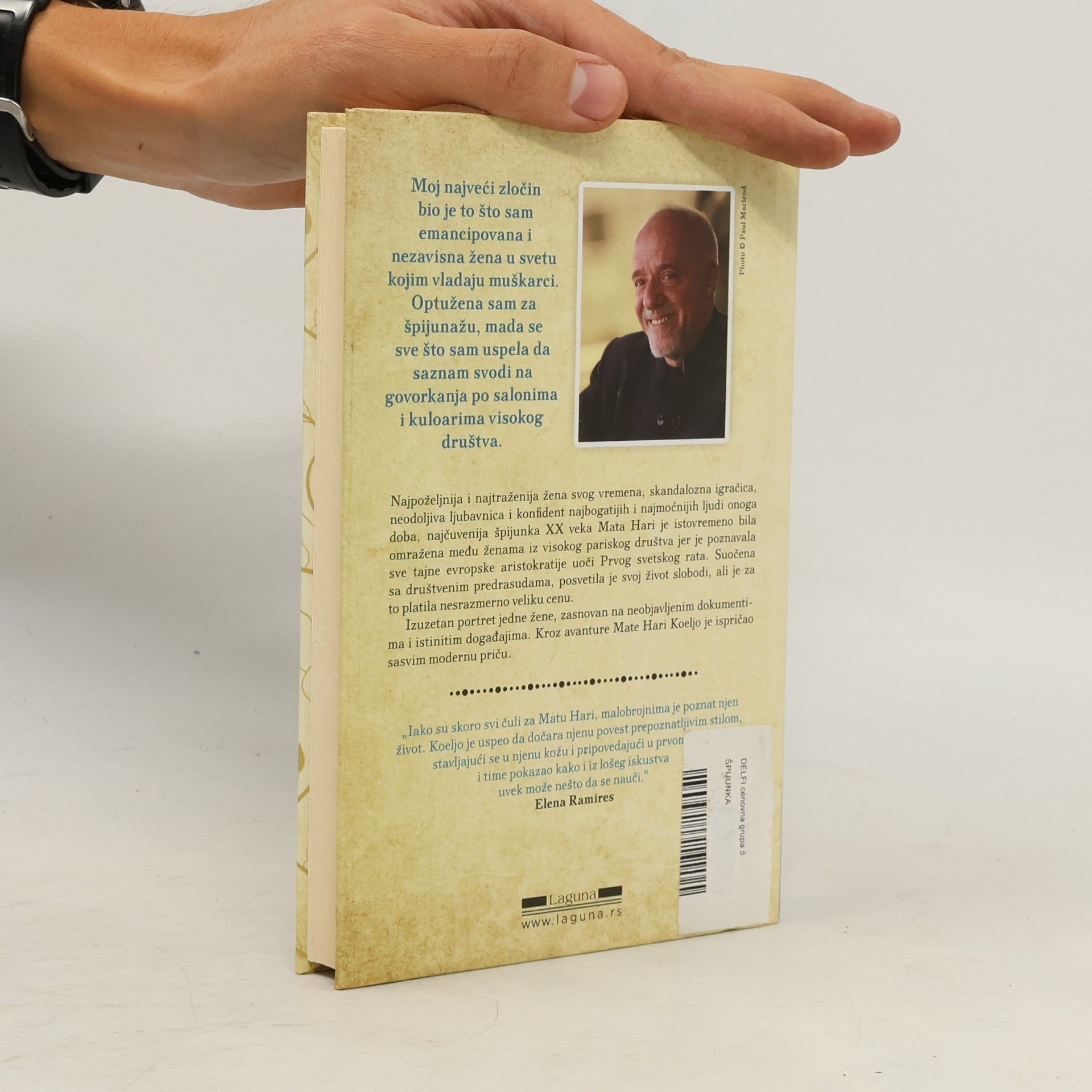 Paulo Coelho Špijunka