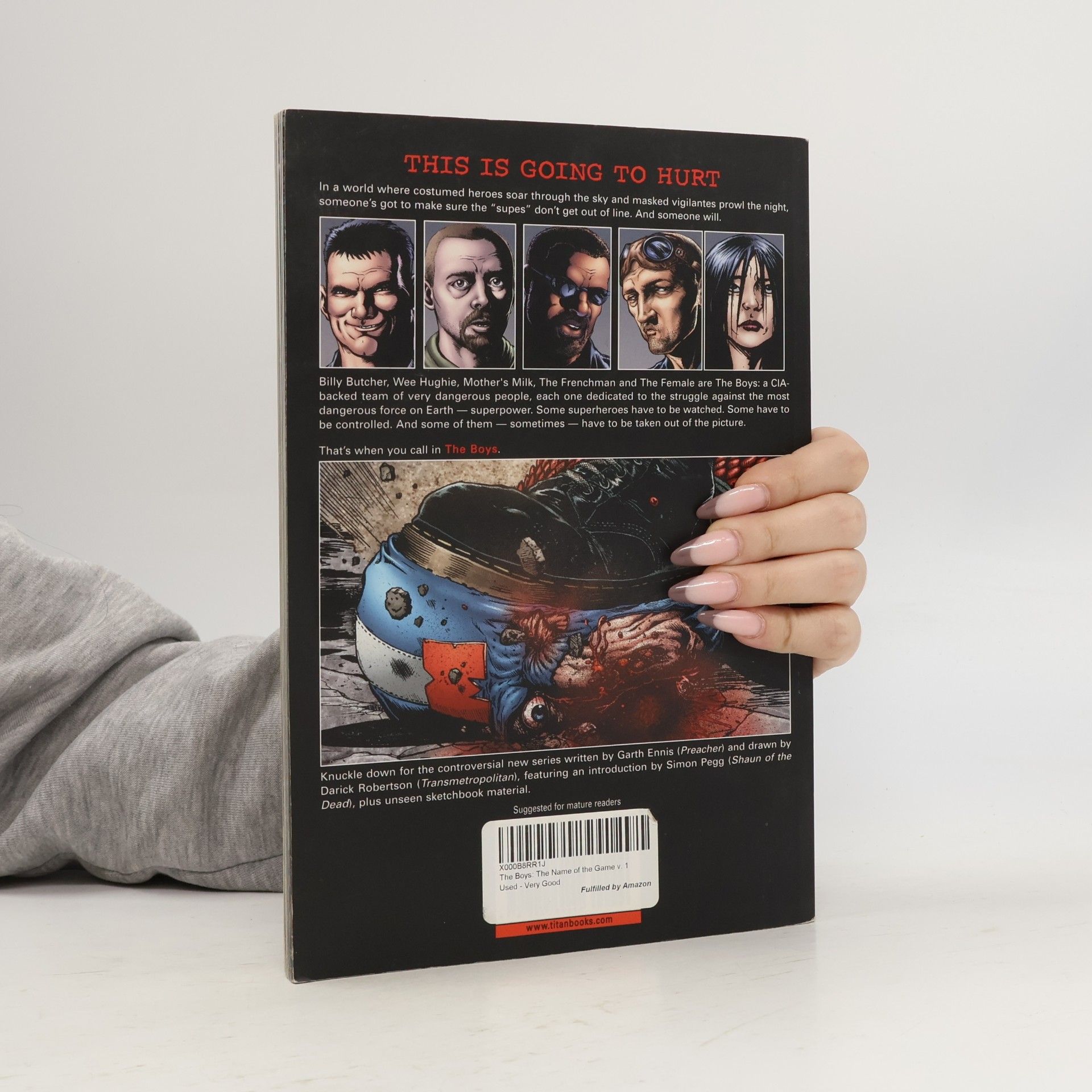 Garth Ennis The Boys. Volume One: The Name of the Game
