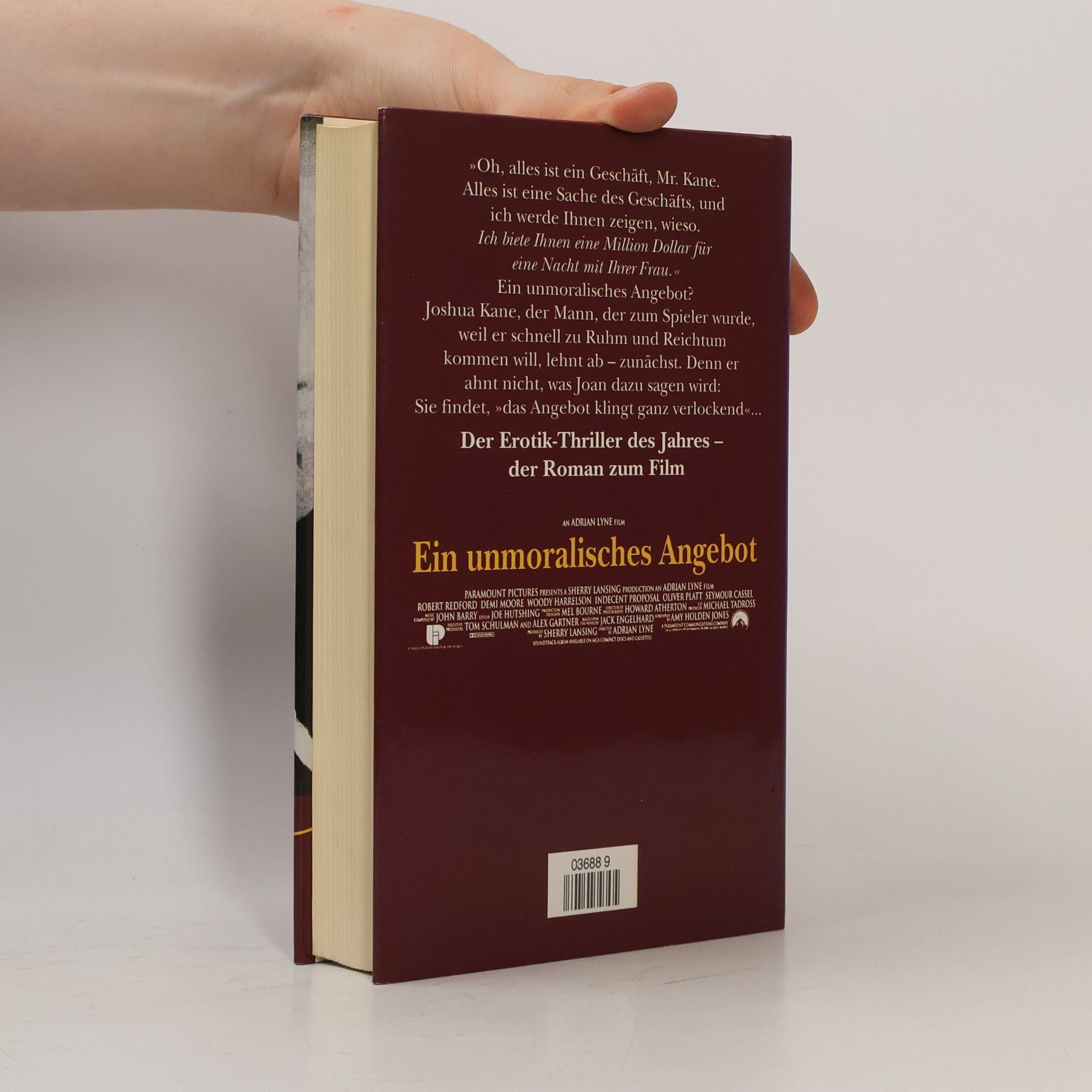 Jack Engelhard Ein unmoralisches Angebot
