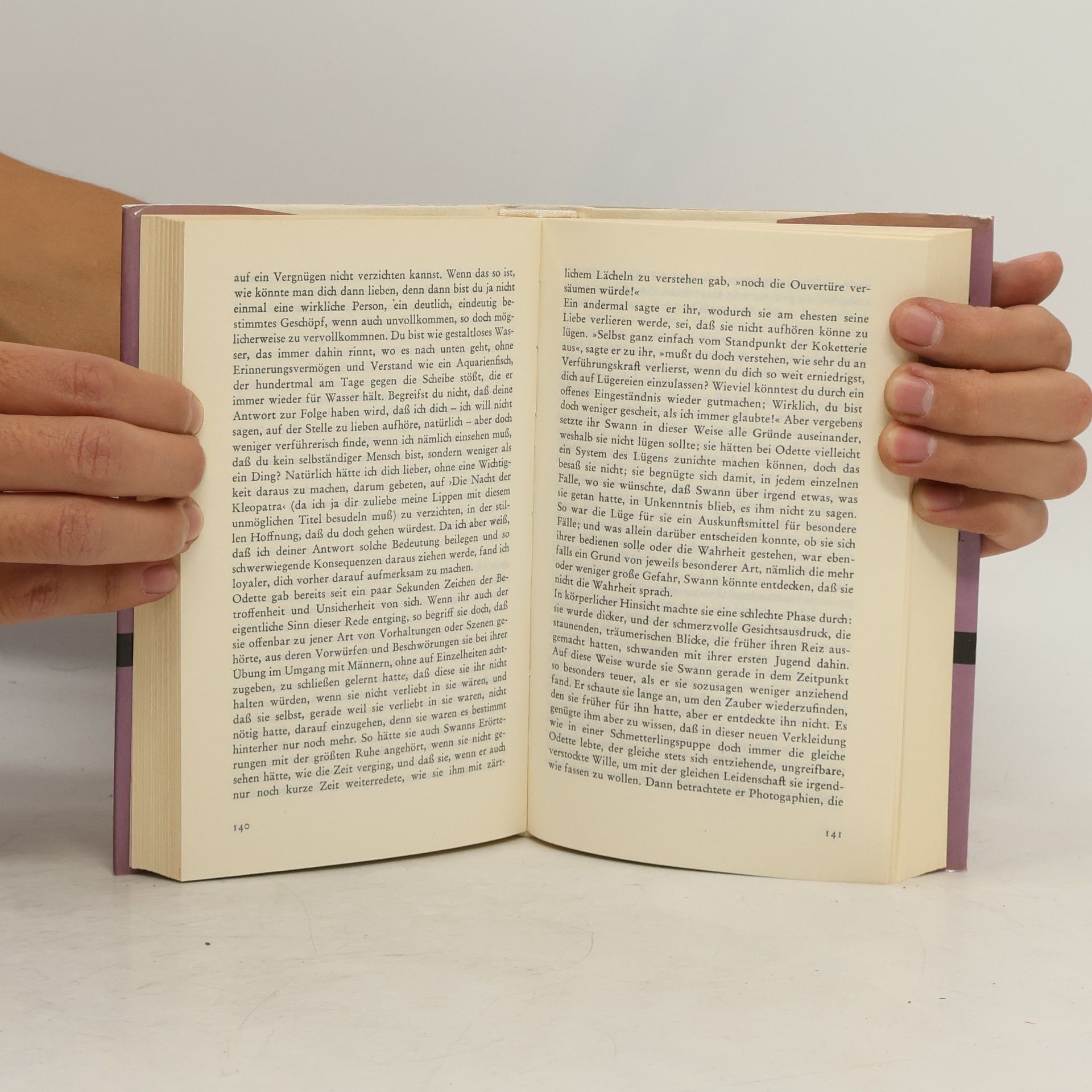 Marcel Proust Eine Liebe von Swann.