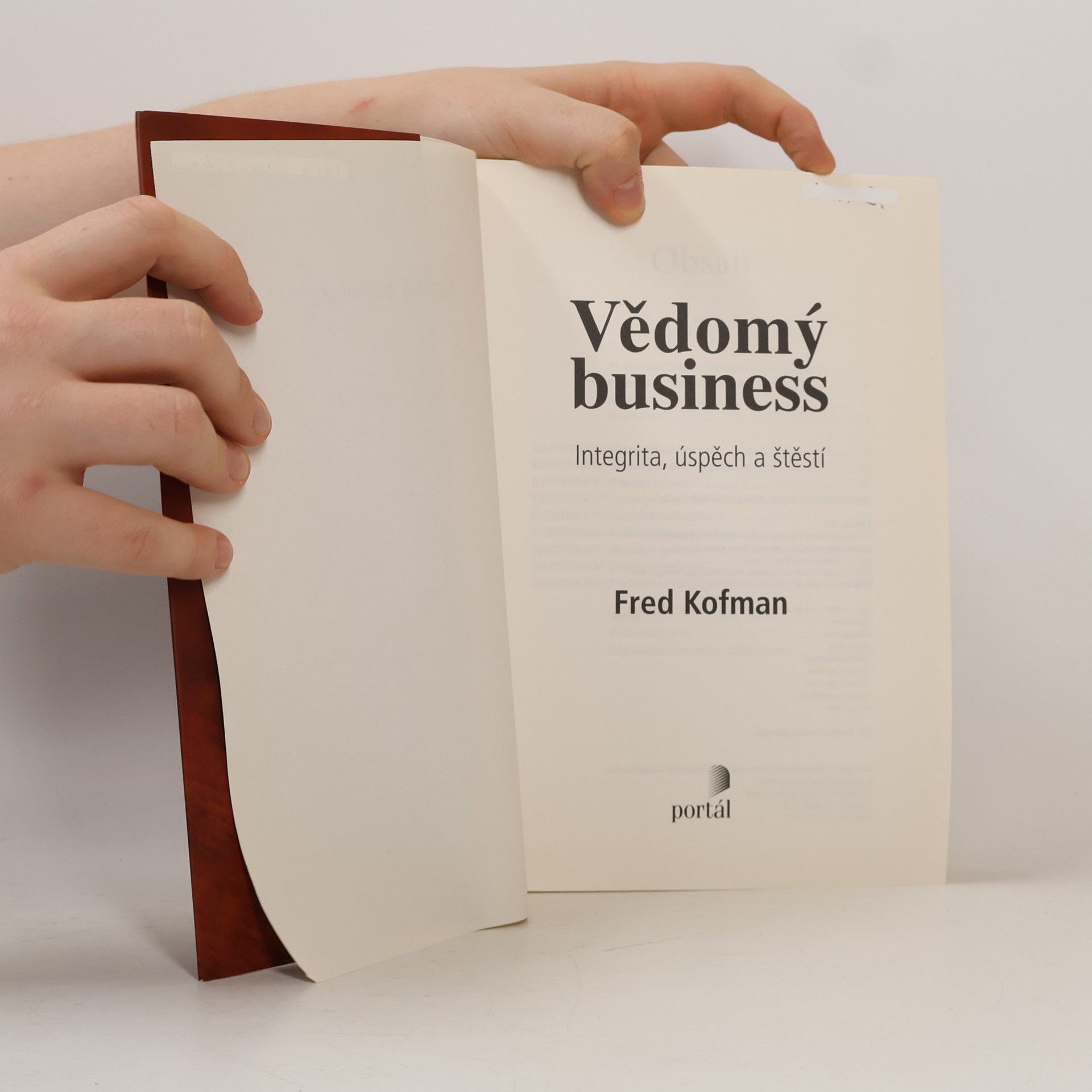 Fred Kofman Vědomý business: Integrita, úspěch a štěstí