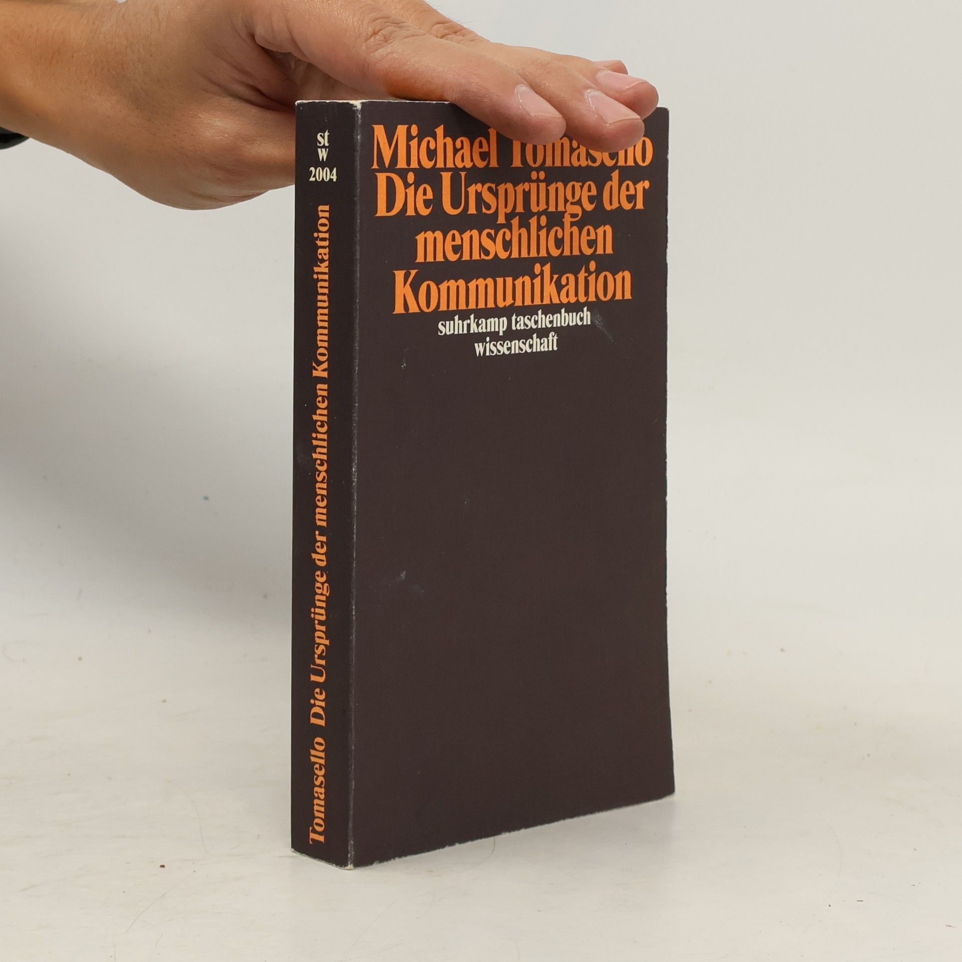 Michael Tomasello Die Ursprünge der menschlichen Kommunikation