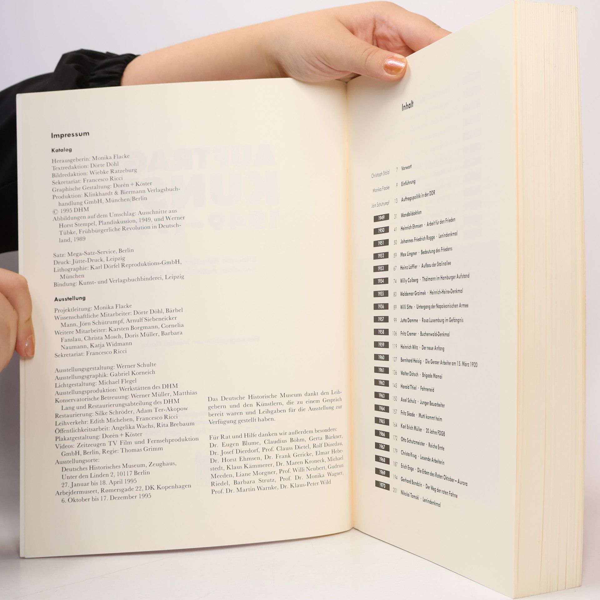 Various authors Auftrag. Kunst 1949- 1990
