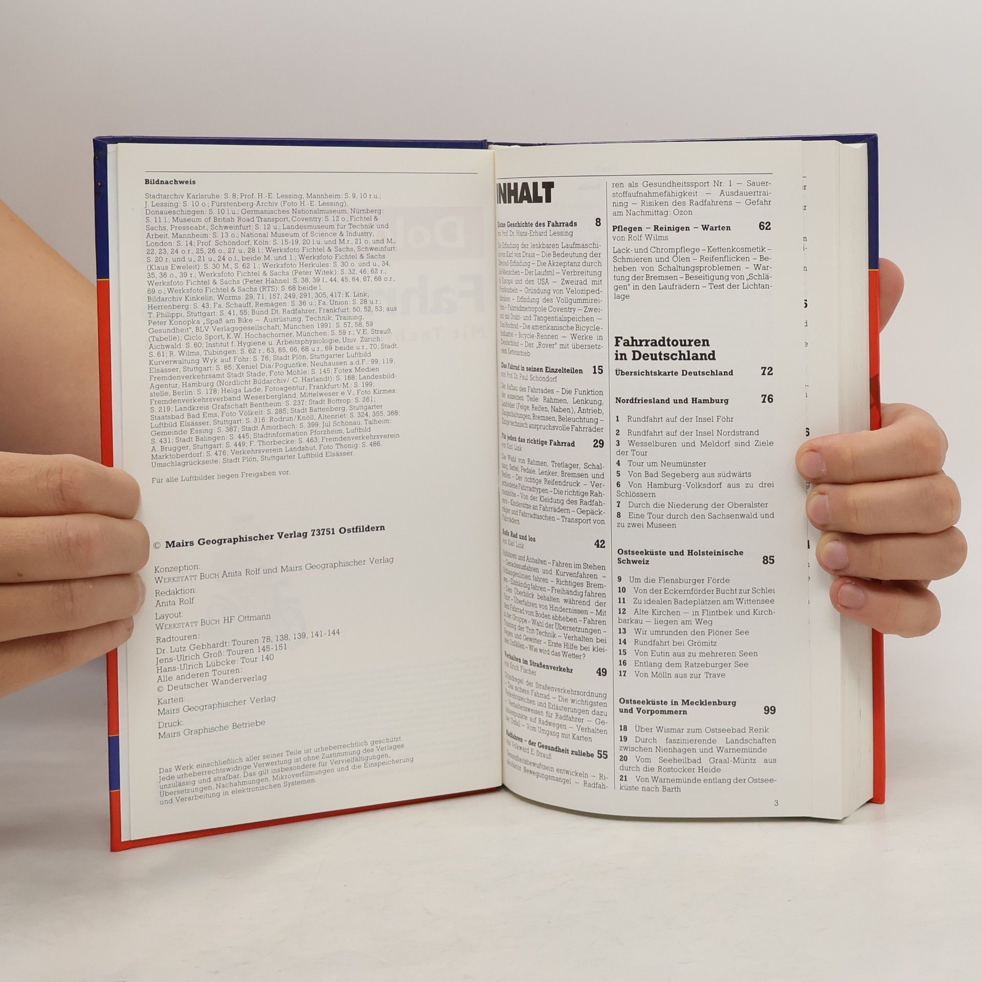 Dr. Lutz Gebhardt Fahrrad Atlas