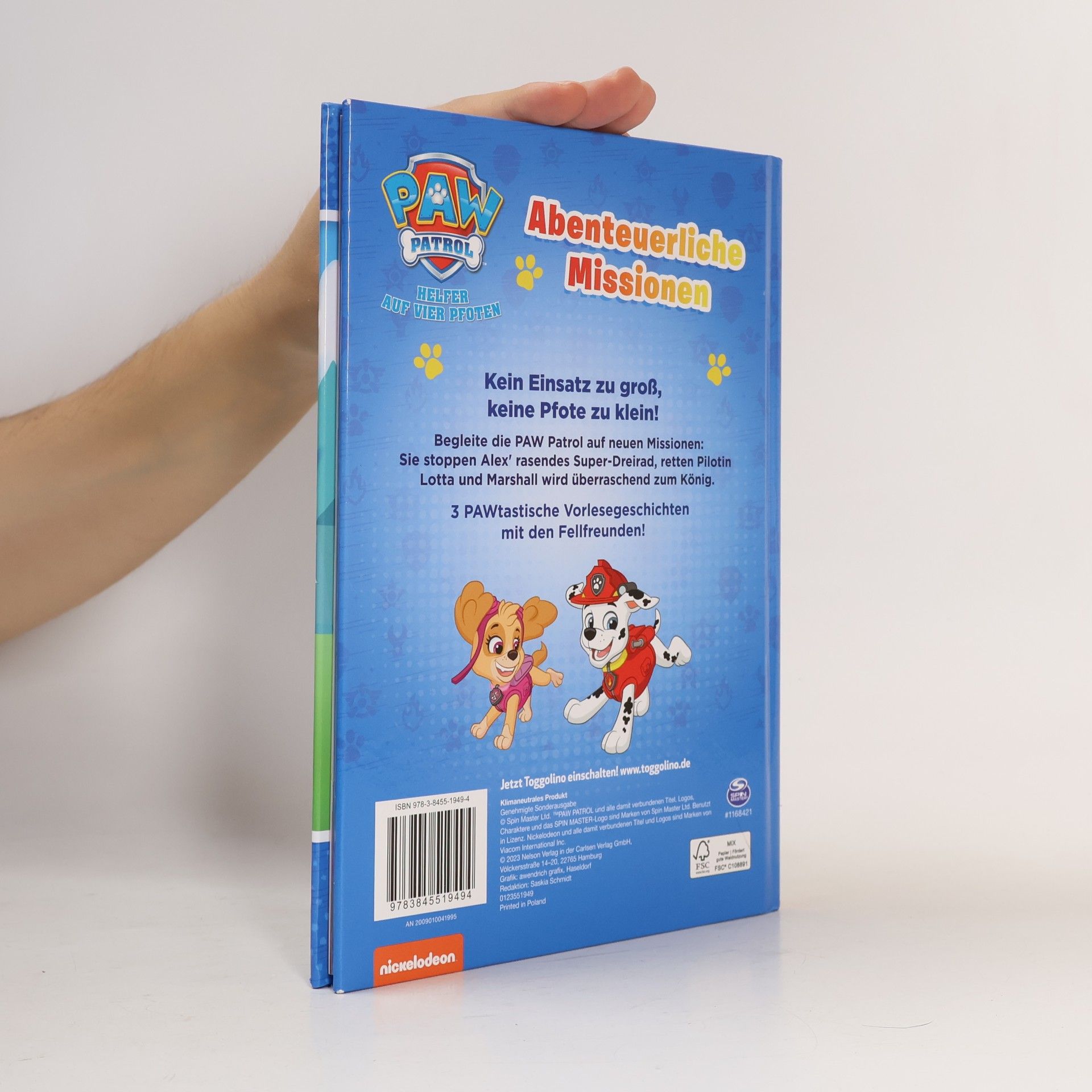 Autorenkollektiv Paw Patrol, Helfer auf vier Pfoten - abenteuerliche Missionen