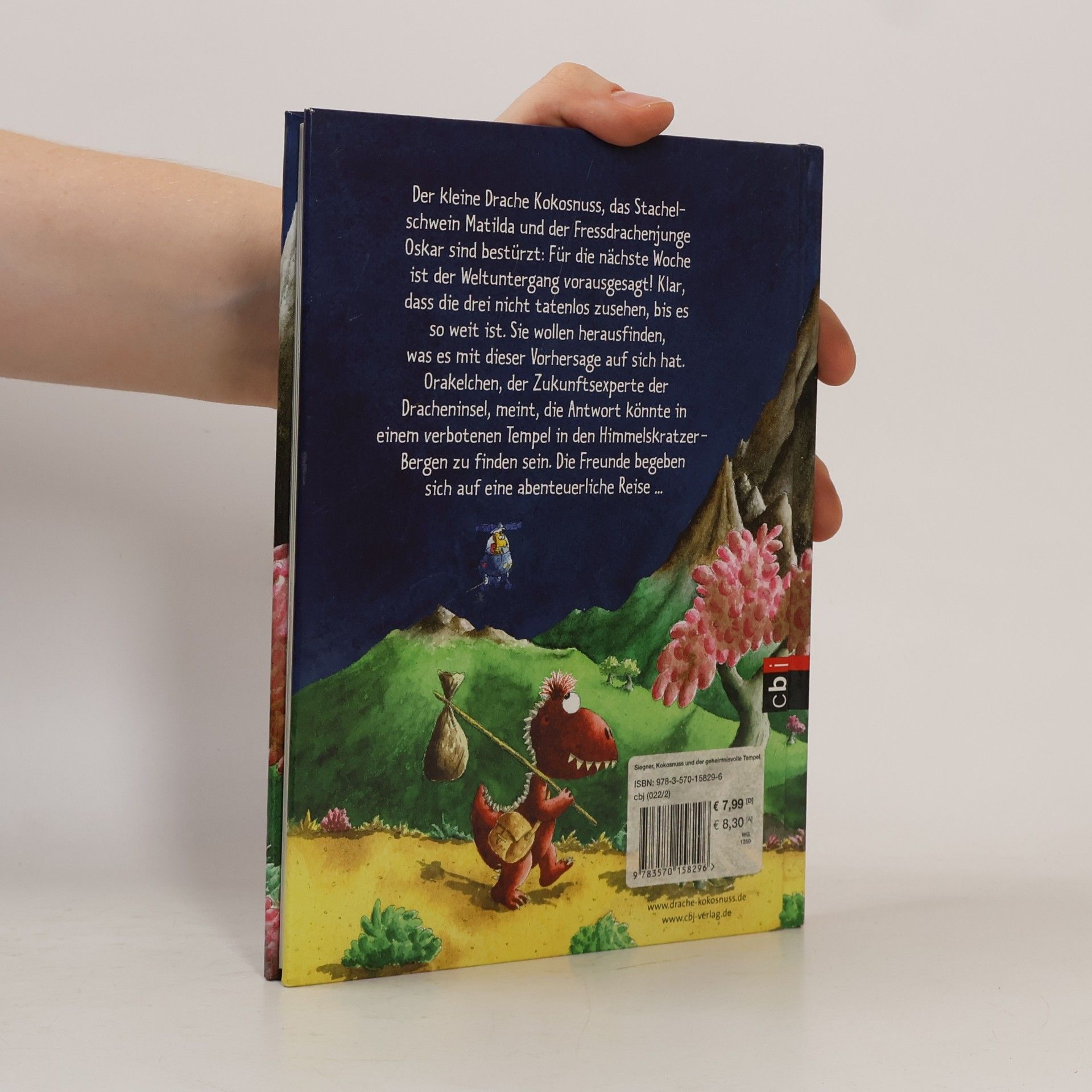 Ingo Siegner Der kleine Drache Kokosnuss und der geheimnisvolle Tempel