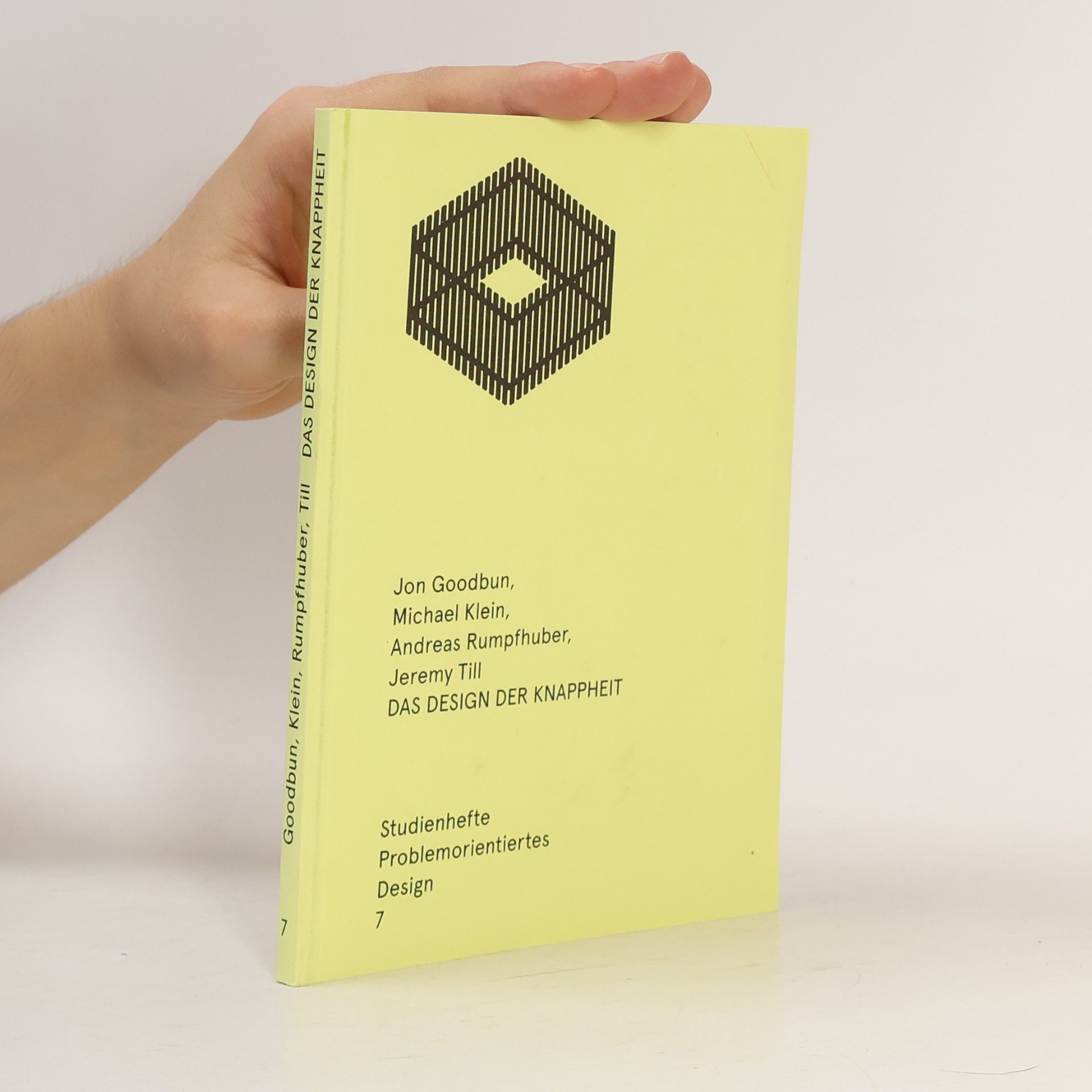 Jon Goodbun Das Design der Knappheit