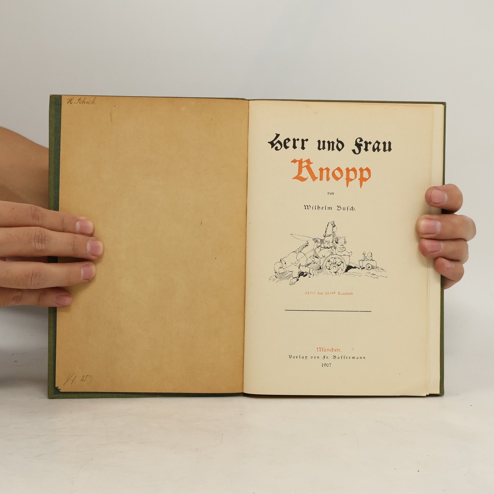 Wilhelm Busch Herr und Frau Knopp