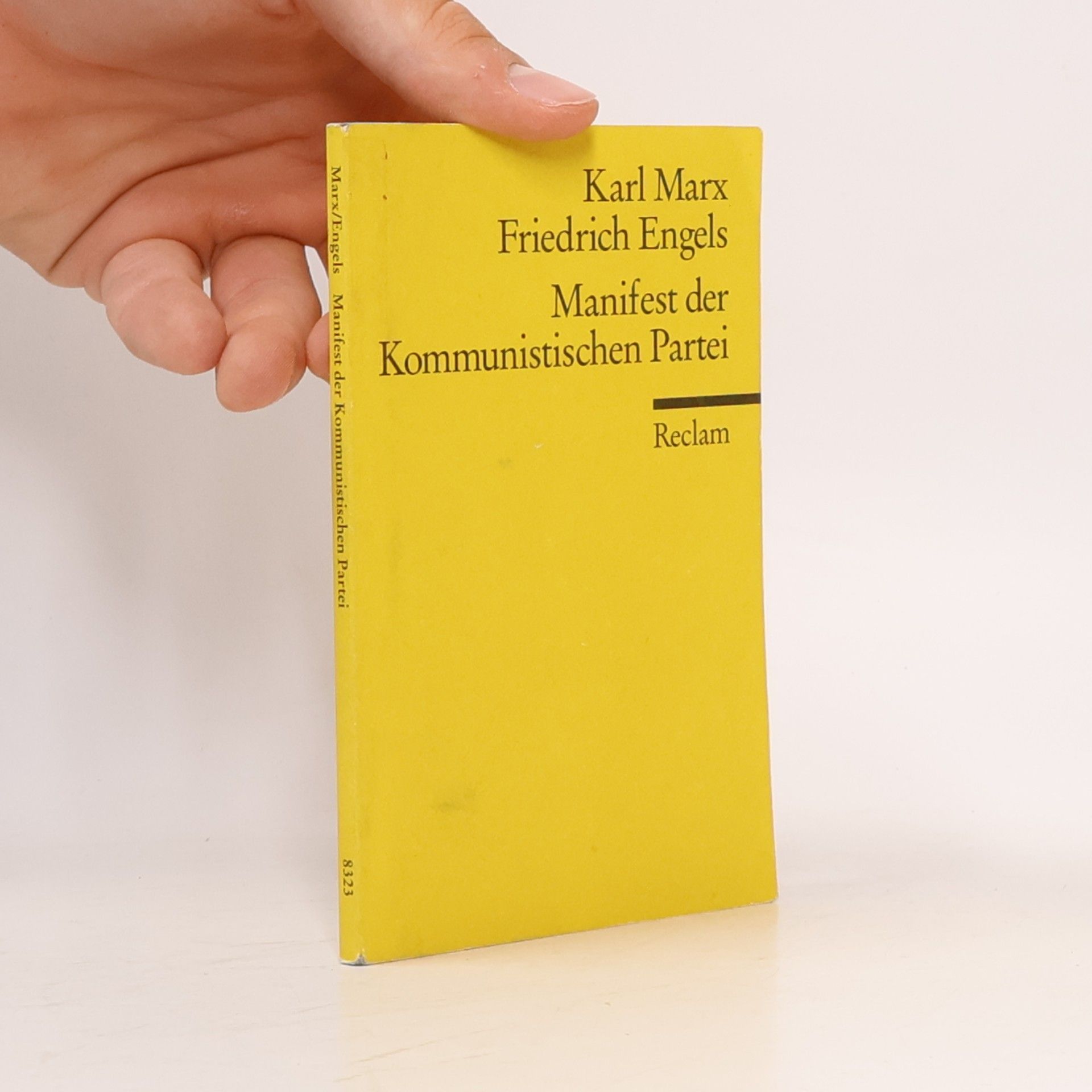 Karl Marx Manifest Der Kommunistischen Partei
