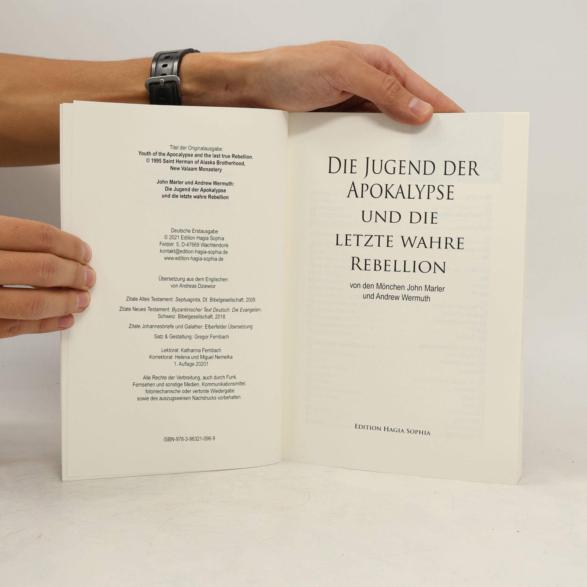 John R. Marler Die Jugend der Apokalypse und die letzte wahre Rebellion