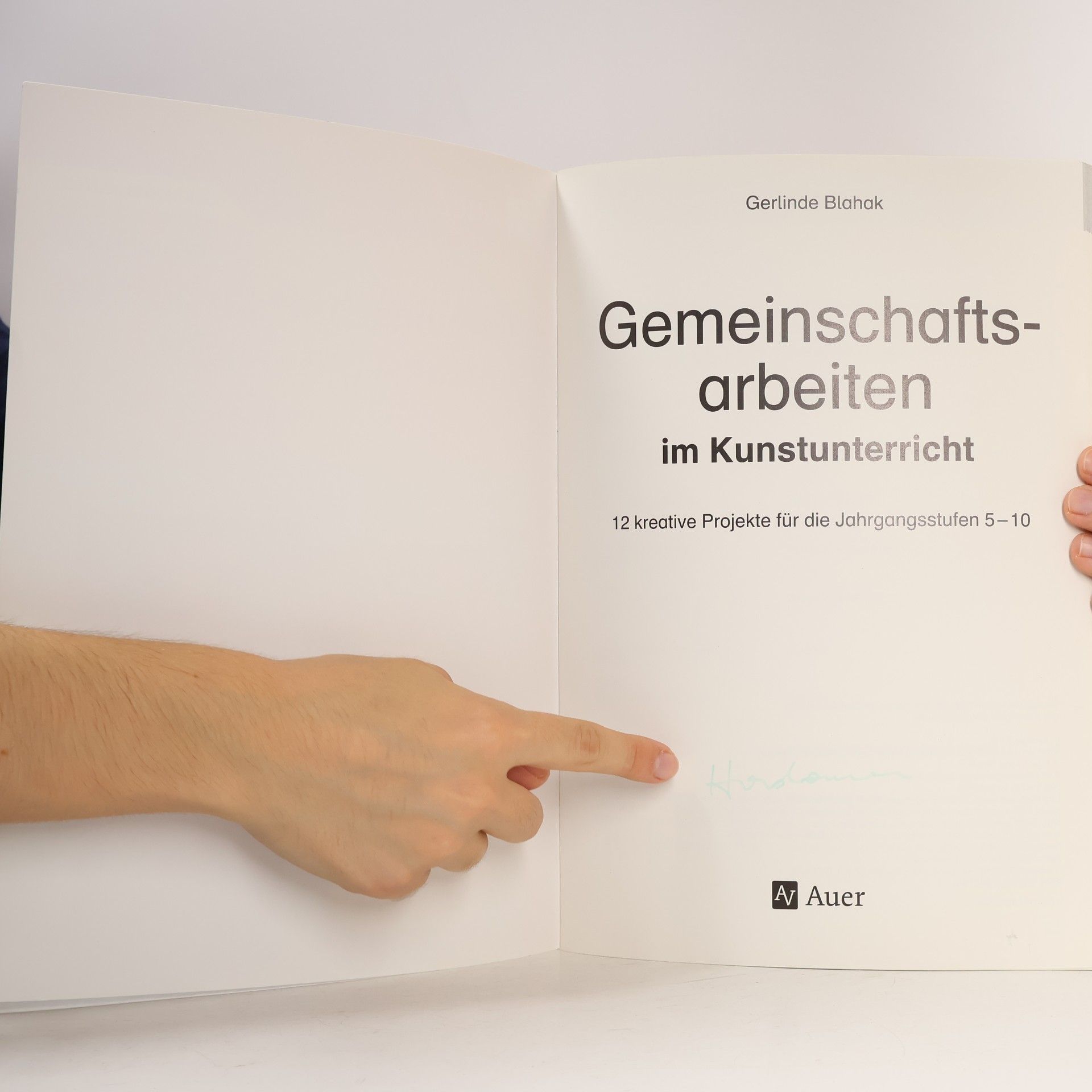 Gerlinde Blahak Gemeinschaftsarbeiten im Kunstunterricht
