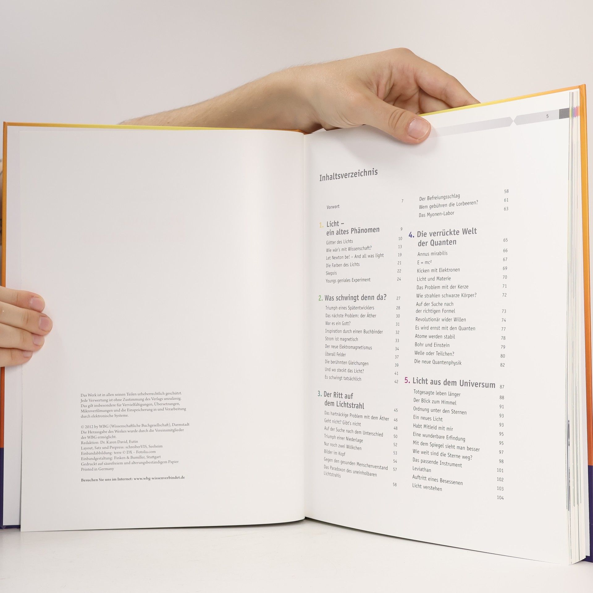Ulrich Kilian Das große Buch vom Licht