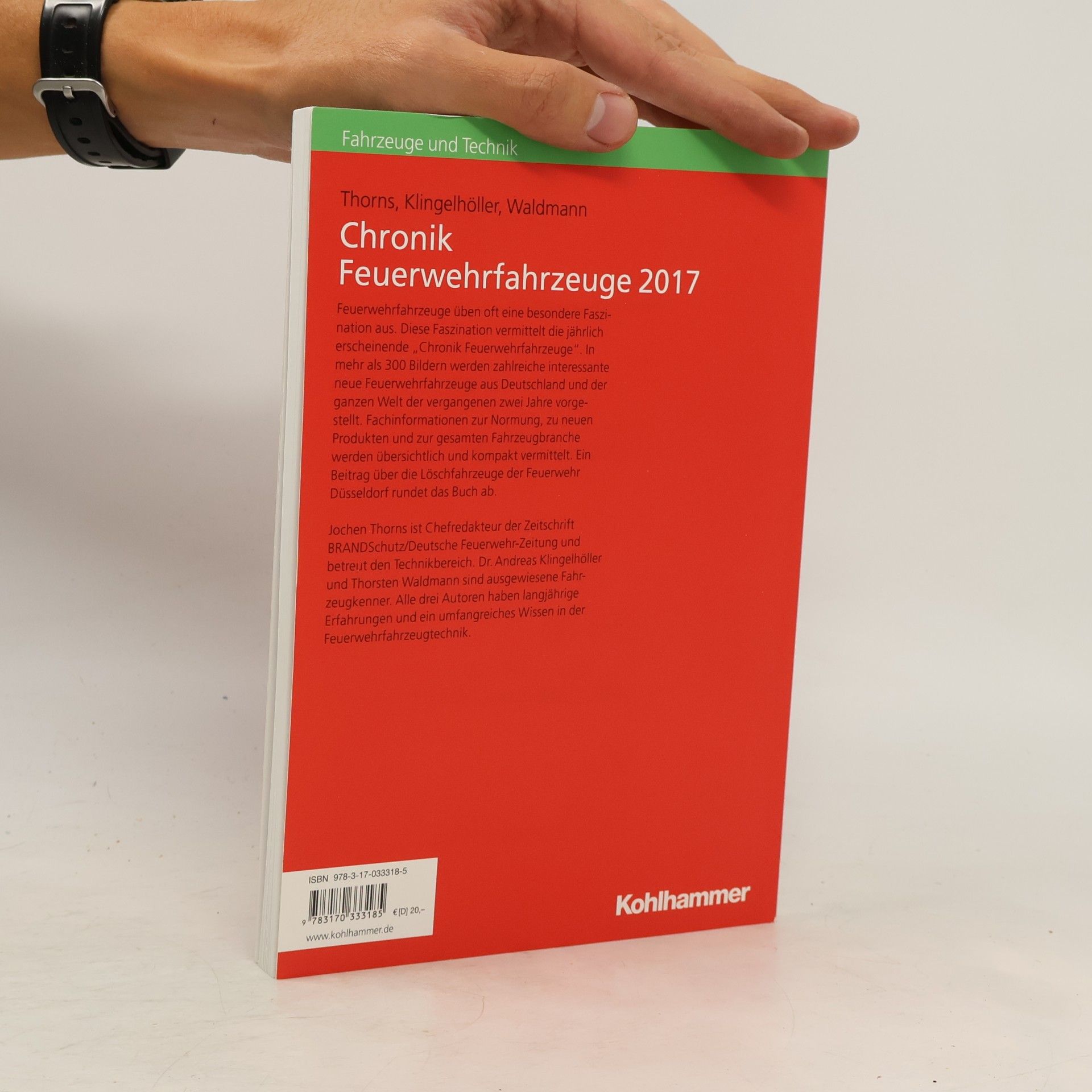 Jochen Thorns Chronik Feuerwehrfahrzeuge 2017