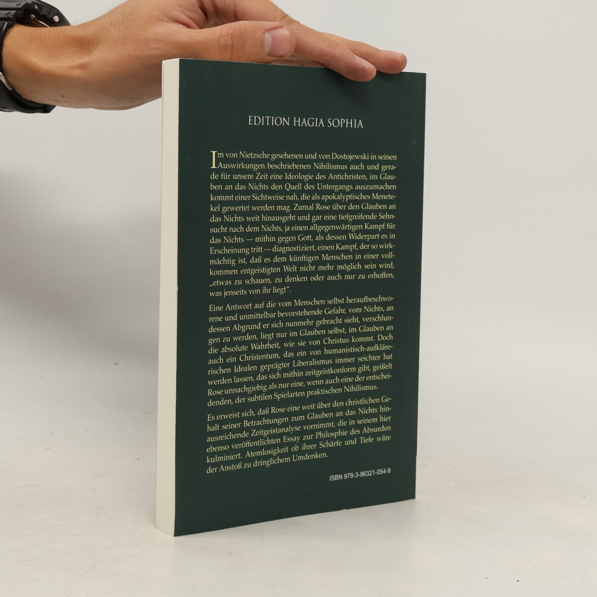 Eugene Rose Nihilismus — Die Ideologie des Antichristen