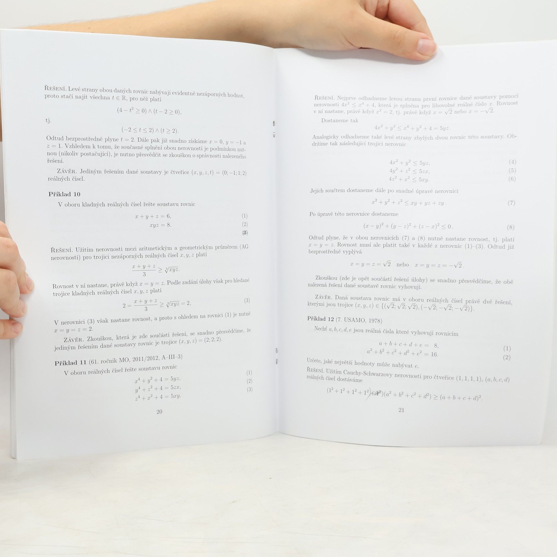 Jaroslav Švrček Metody řešení soustav algebraických rovnic