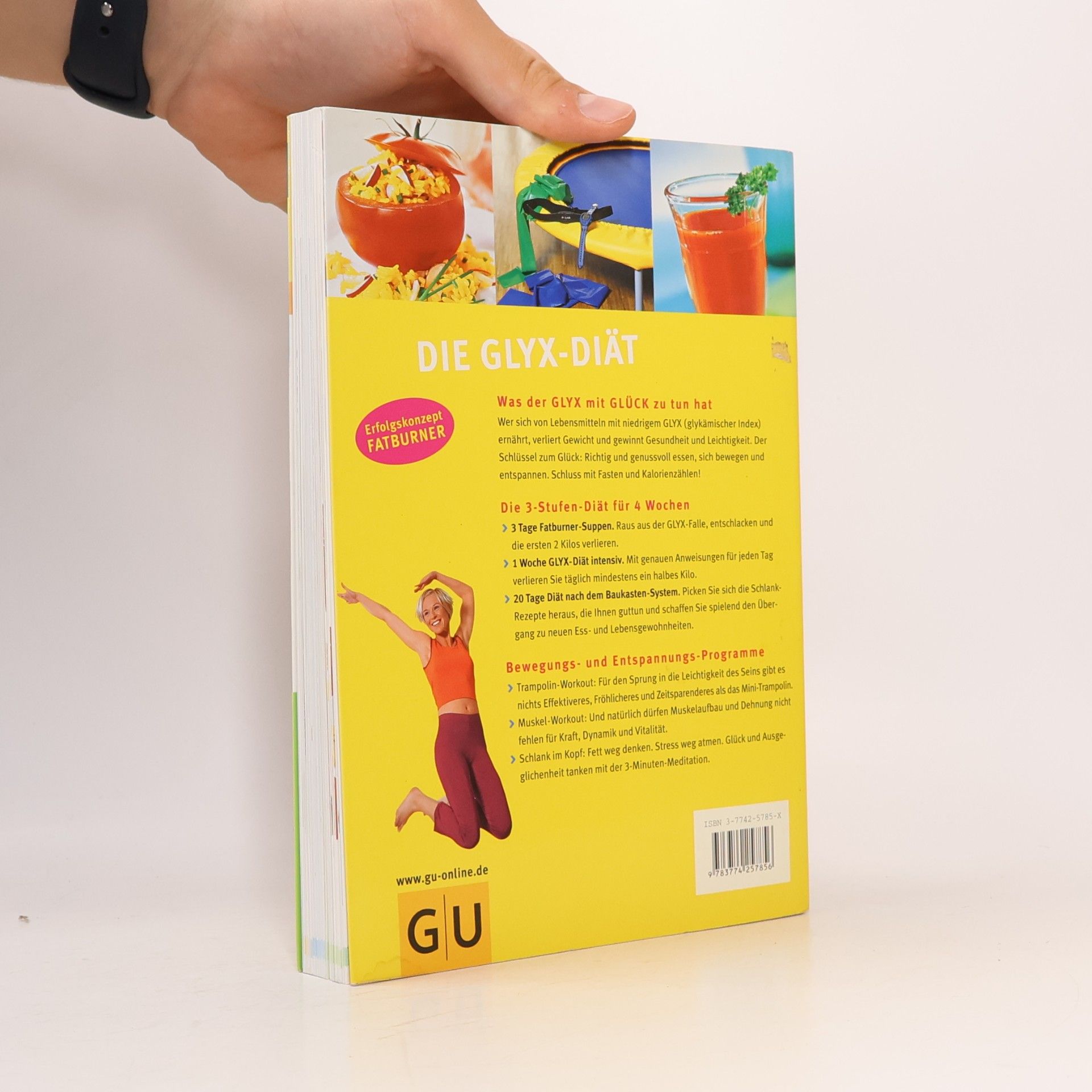 Marion Grillparzer Glyx-Diät. Abnehmen mit Glücks-Gefühl