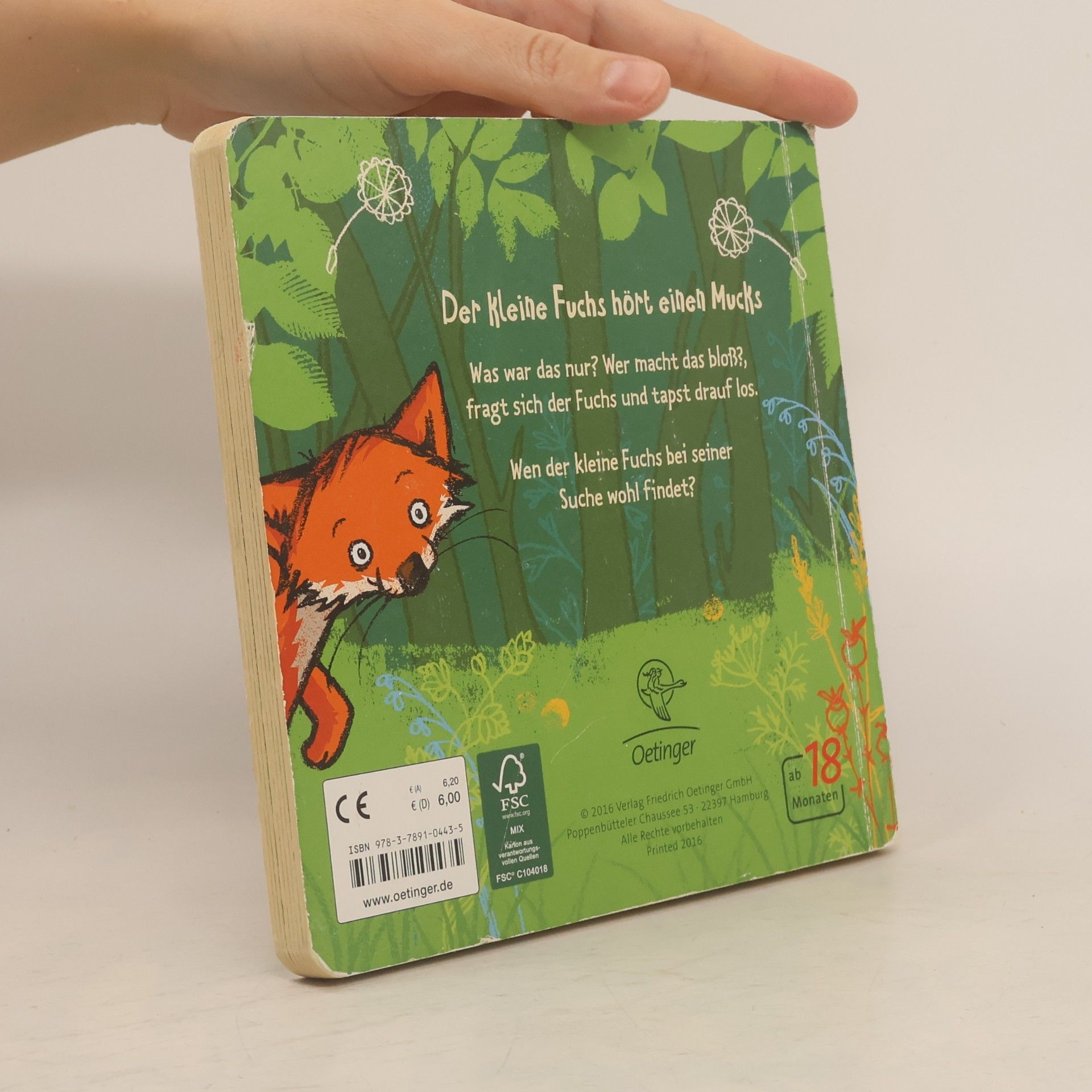 Tanja Jacobs Der kleine Fuchs hört einen Mucks