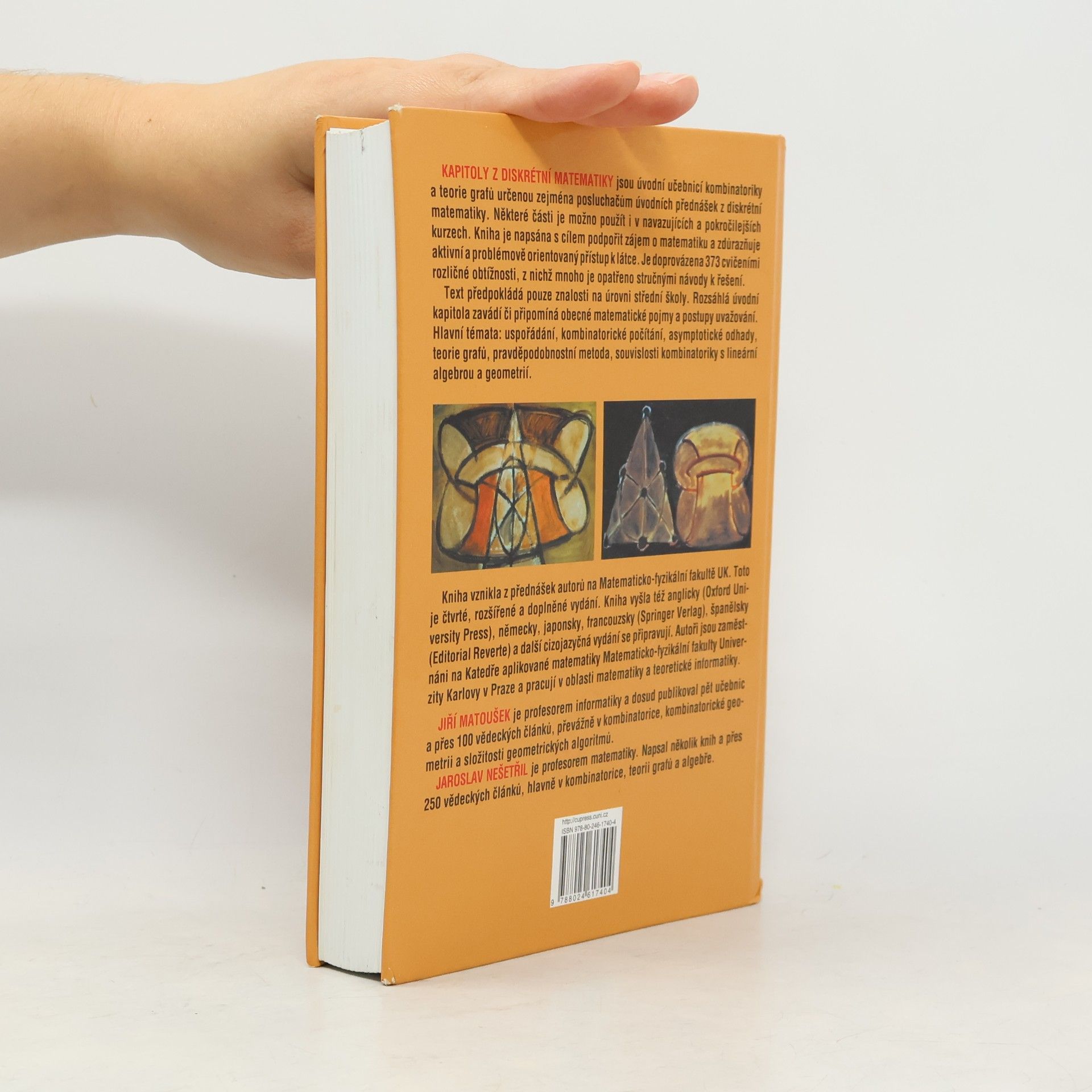 Jiří Matoušek Kapitoly z diskrétní matematiky