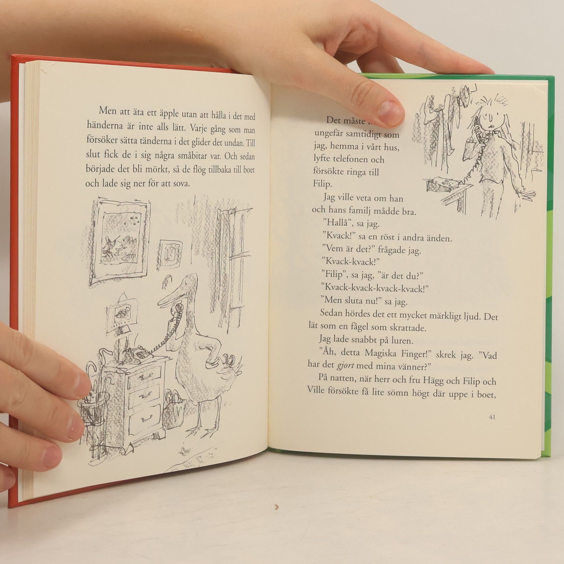 Roald Dahl Mitt magiska finger