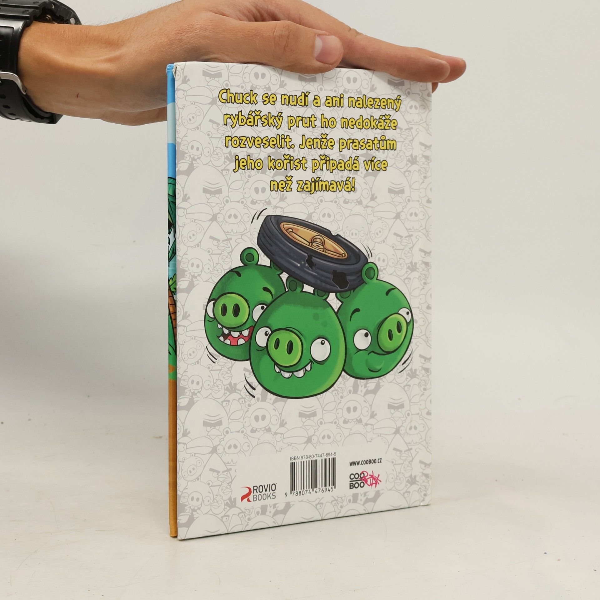 Richard Dungworth Angry birds. Hlavu vzhůru, Chucku!