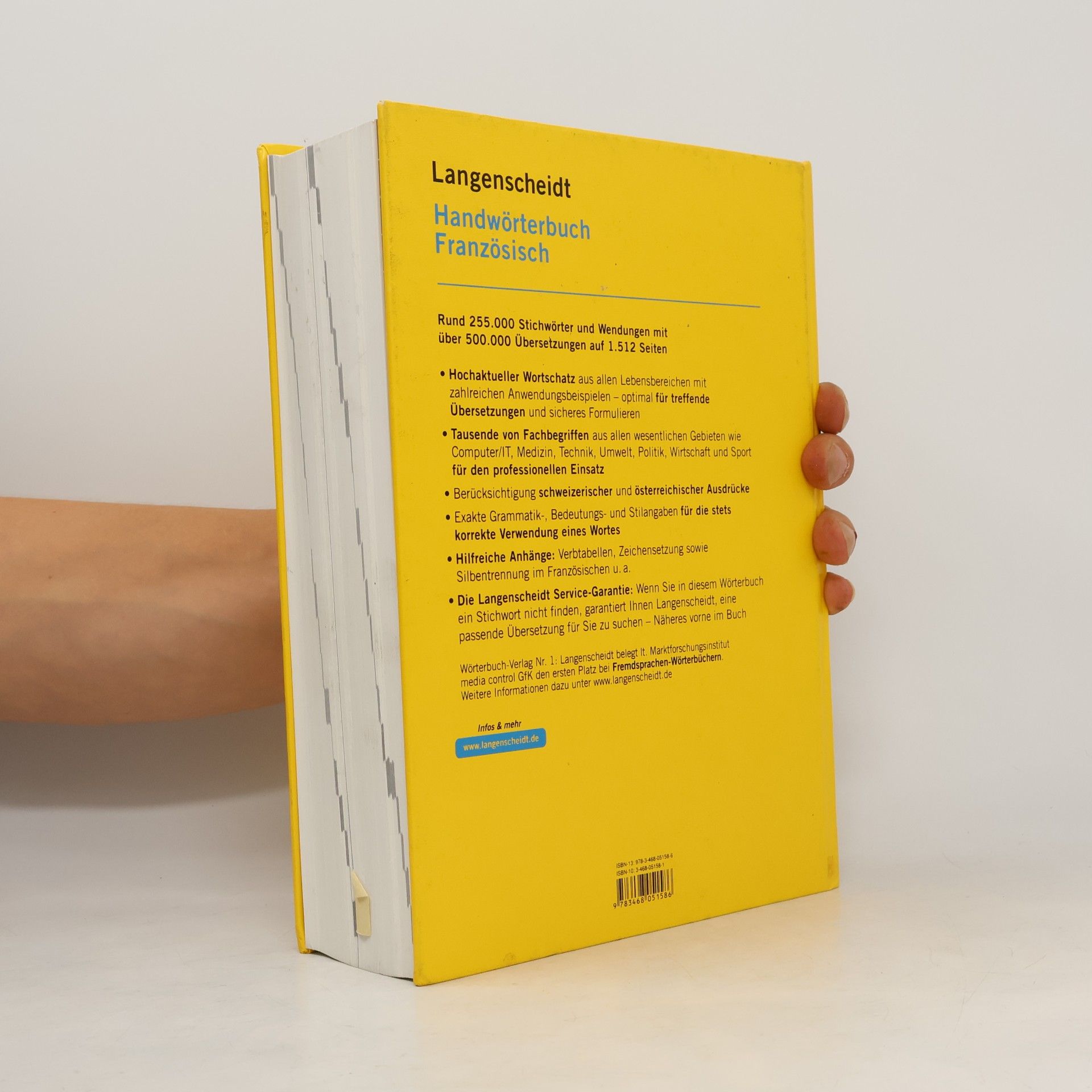 Langenscheidt Handwörterbuch Französisch
