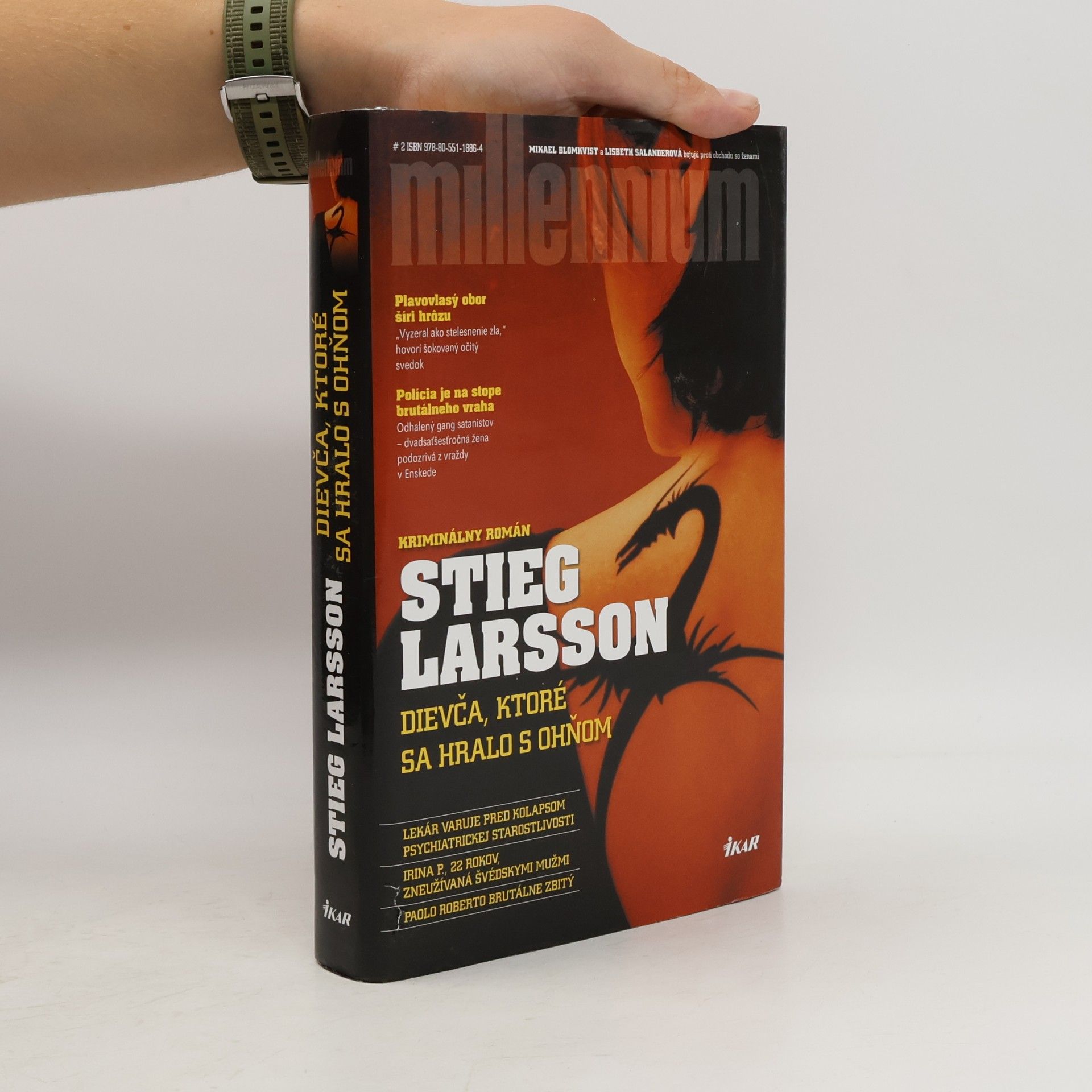 Stieg Larsson Dievča, ktoré sa hralo s ohňom