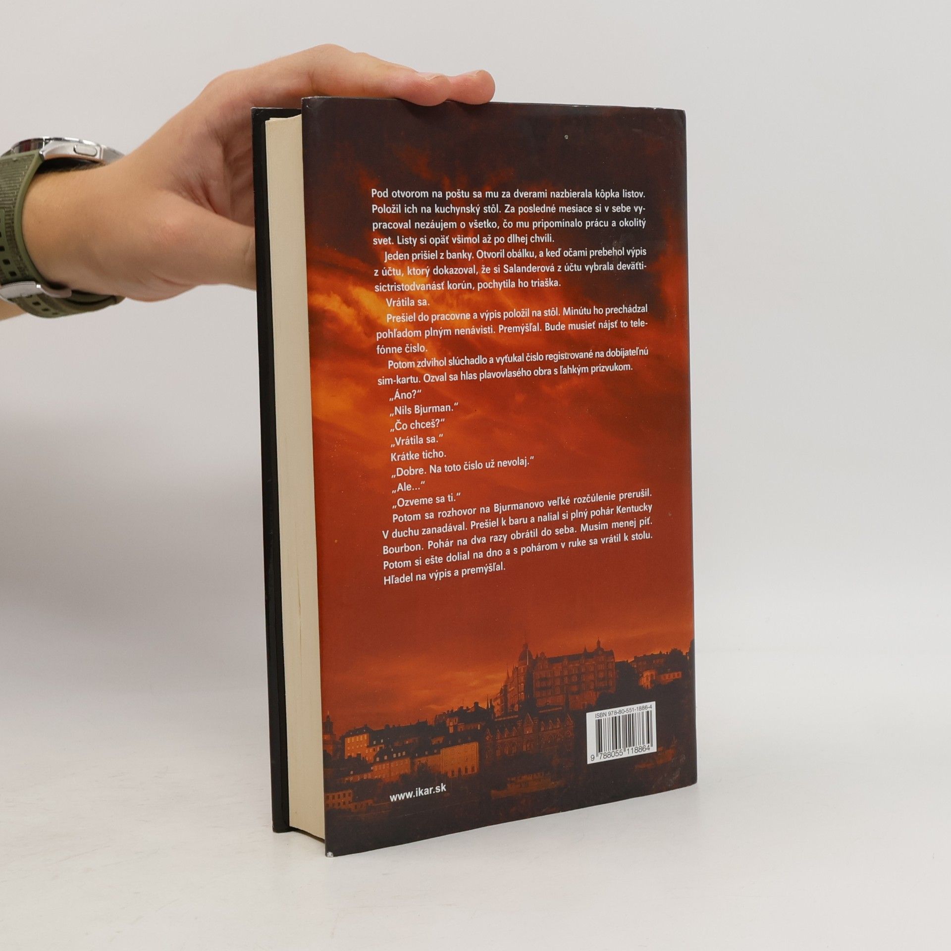 Stieg Larsson Dievča, ktoré sa hralo s ohňom