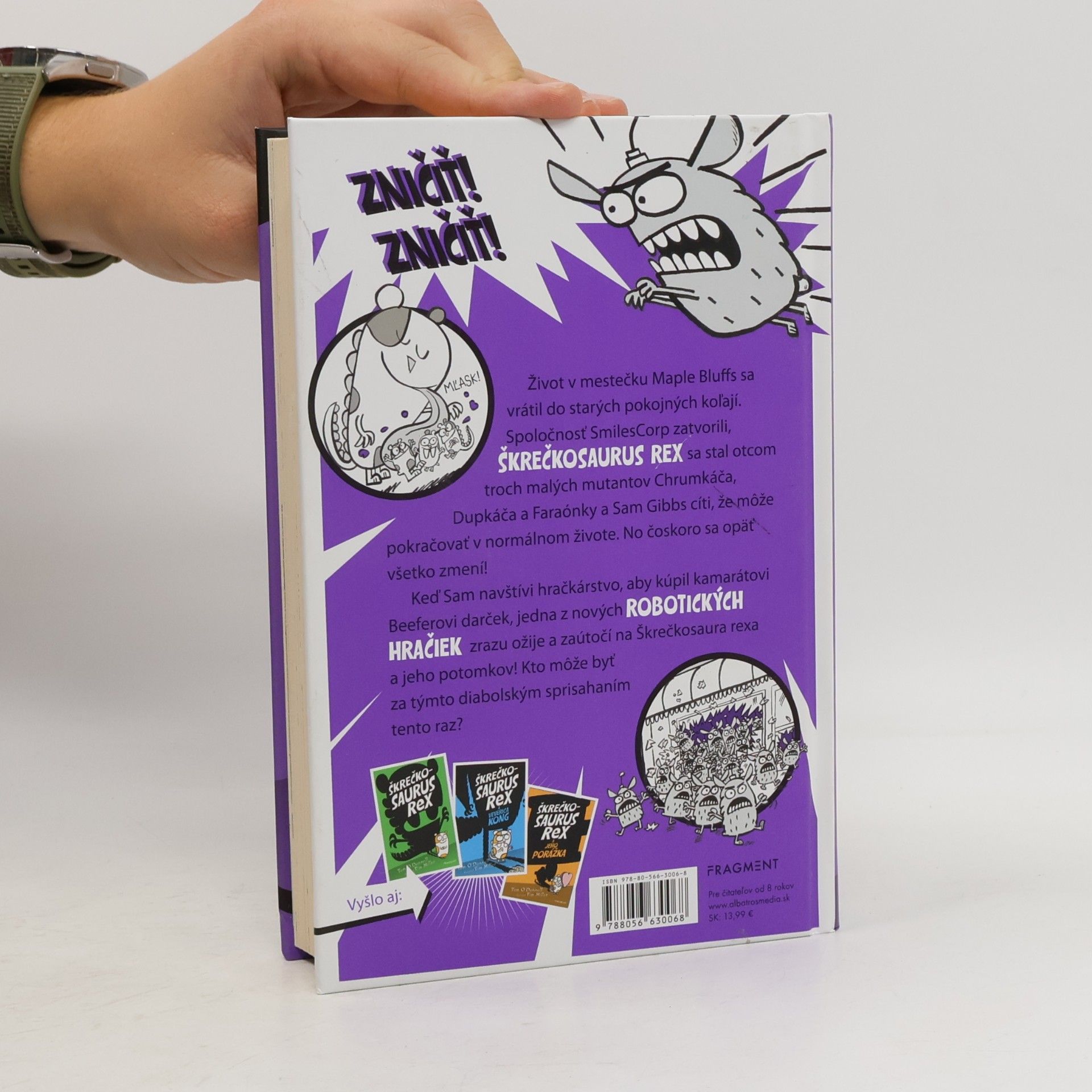 Tom O. Donnell Škrečkosaurus Rex a útok robotov