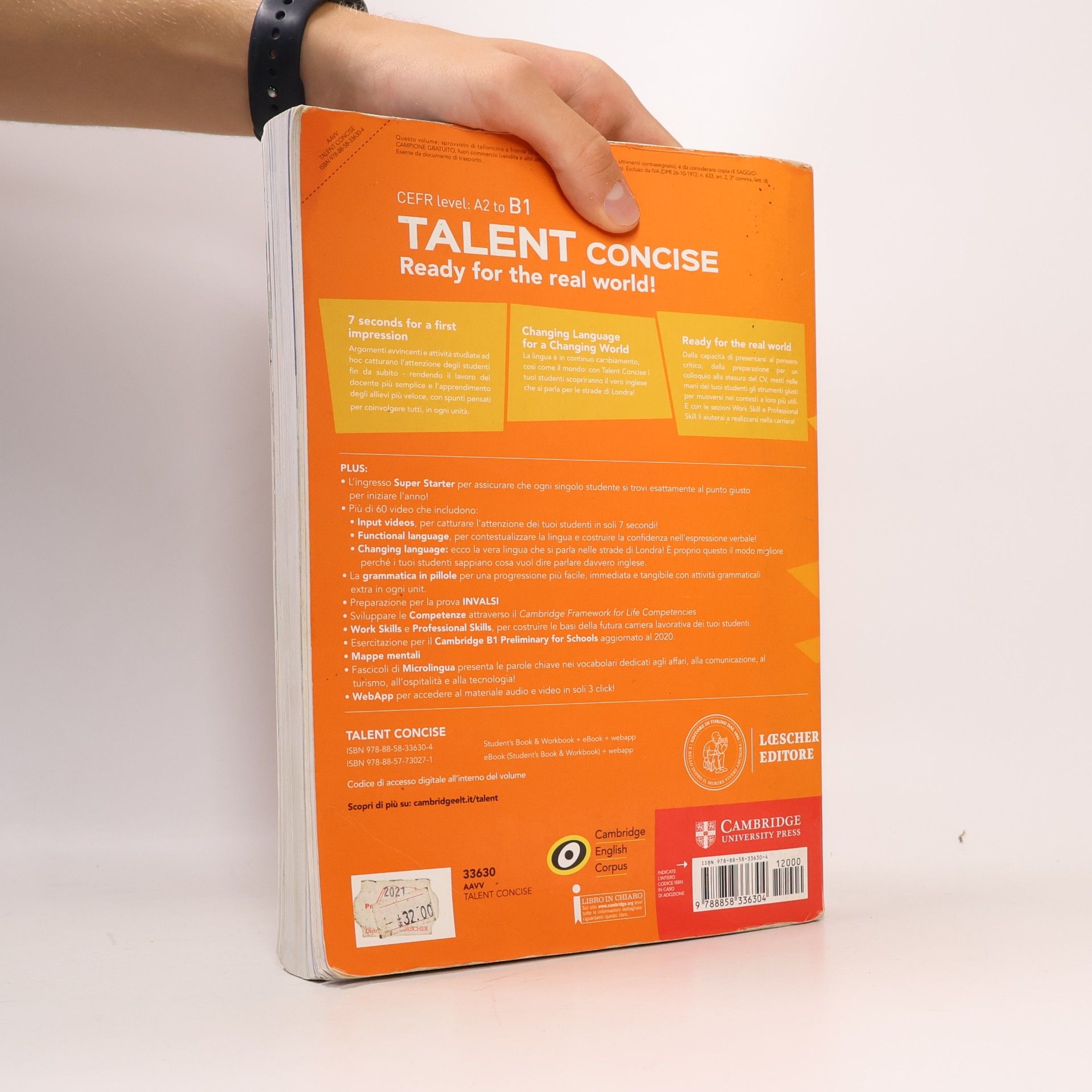 Clare Kennedy Talent concise. Student's Book & Workbook