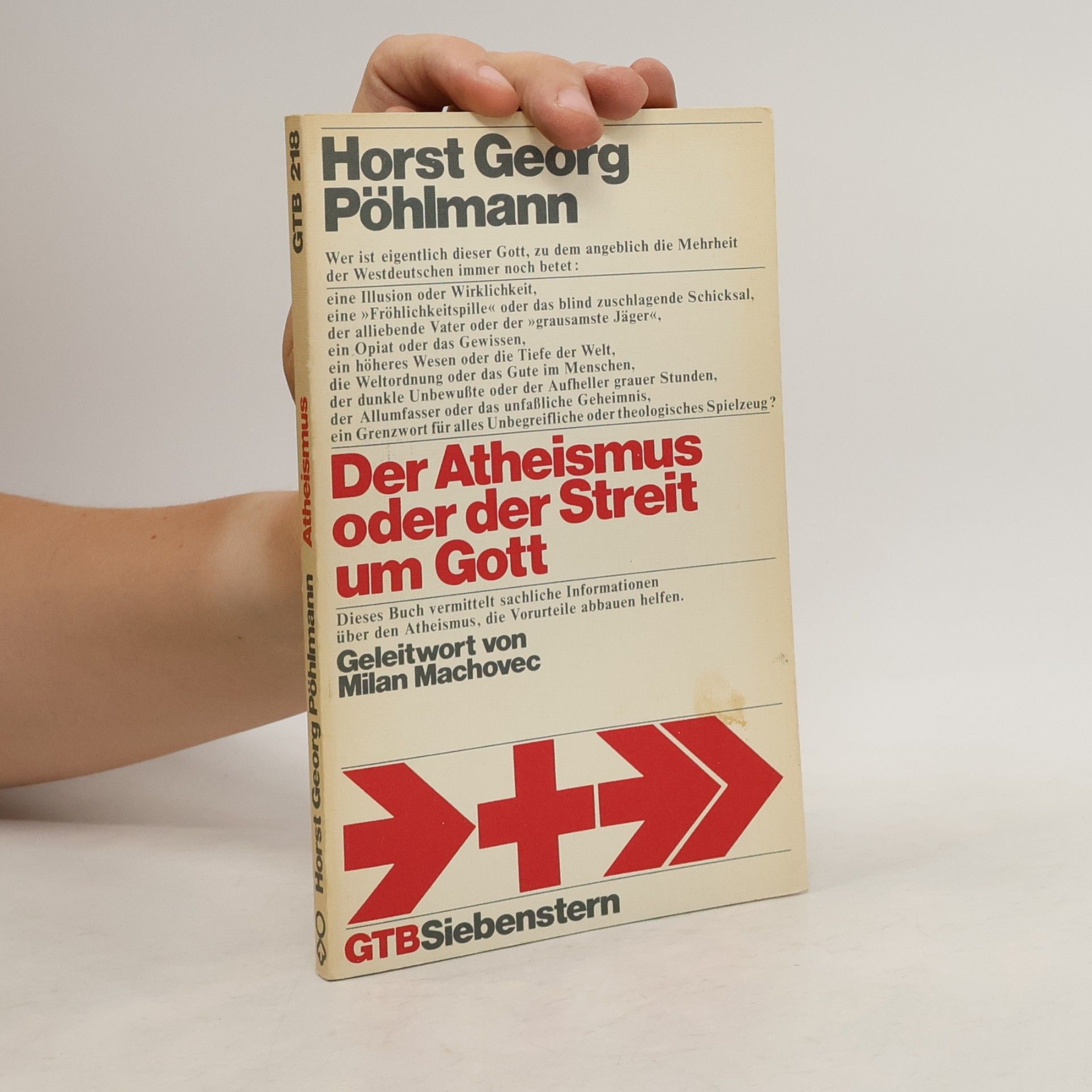 Der Atheismus oder der Streit um Gott
