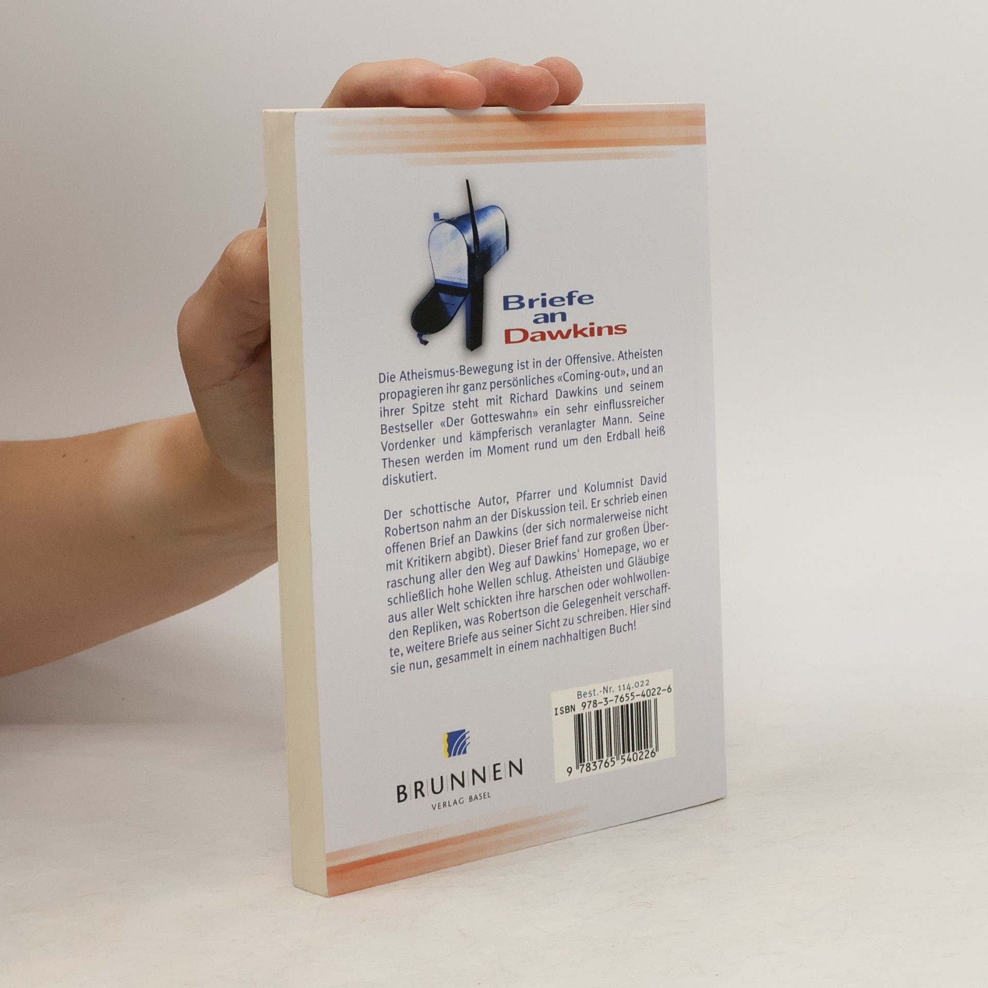 David Robertson Briefe an Dawkins: Ein Pfarrer und Kolumnist antwortet auf die atheistische Großoffensive und Dawkins' Bestseller "Der Gotteswahn"