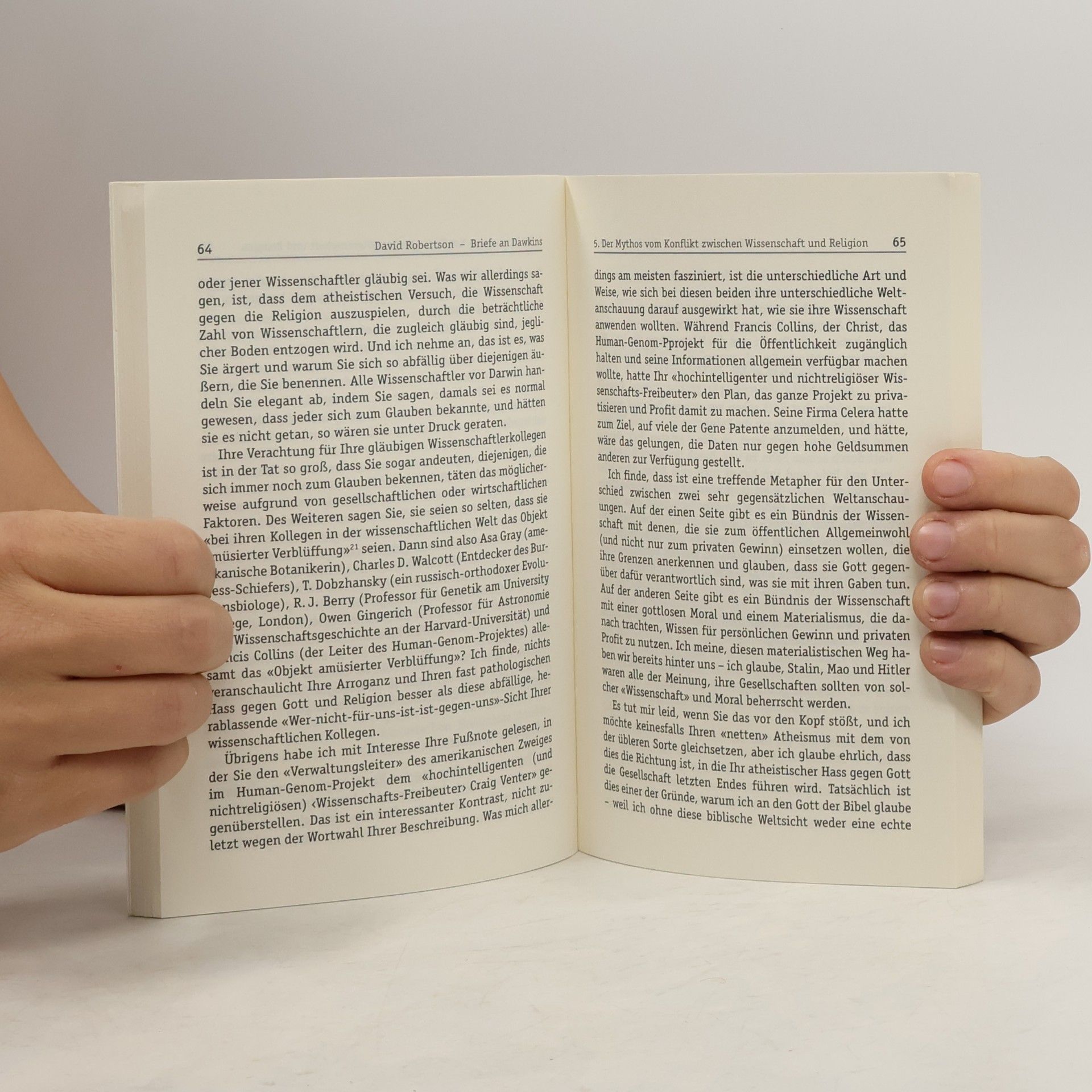 David Robertson Briefe an Dawkins: Ein Pfarrer und Kolumnist antwortet auf die atheistische Großoffensive und Dawkins' Bestseller "Der Gotteswahn"