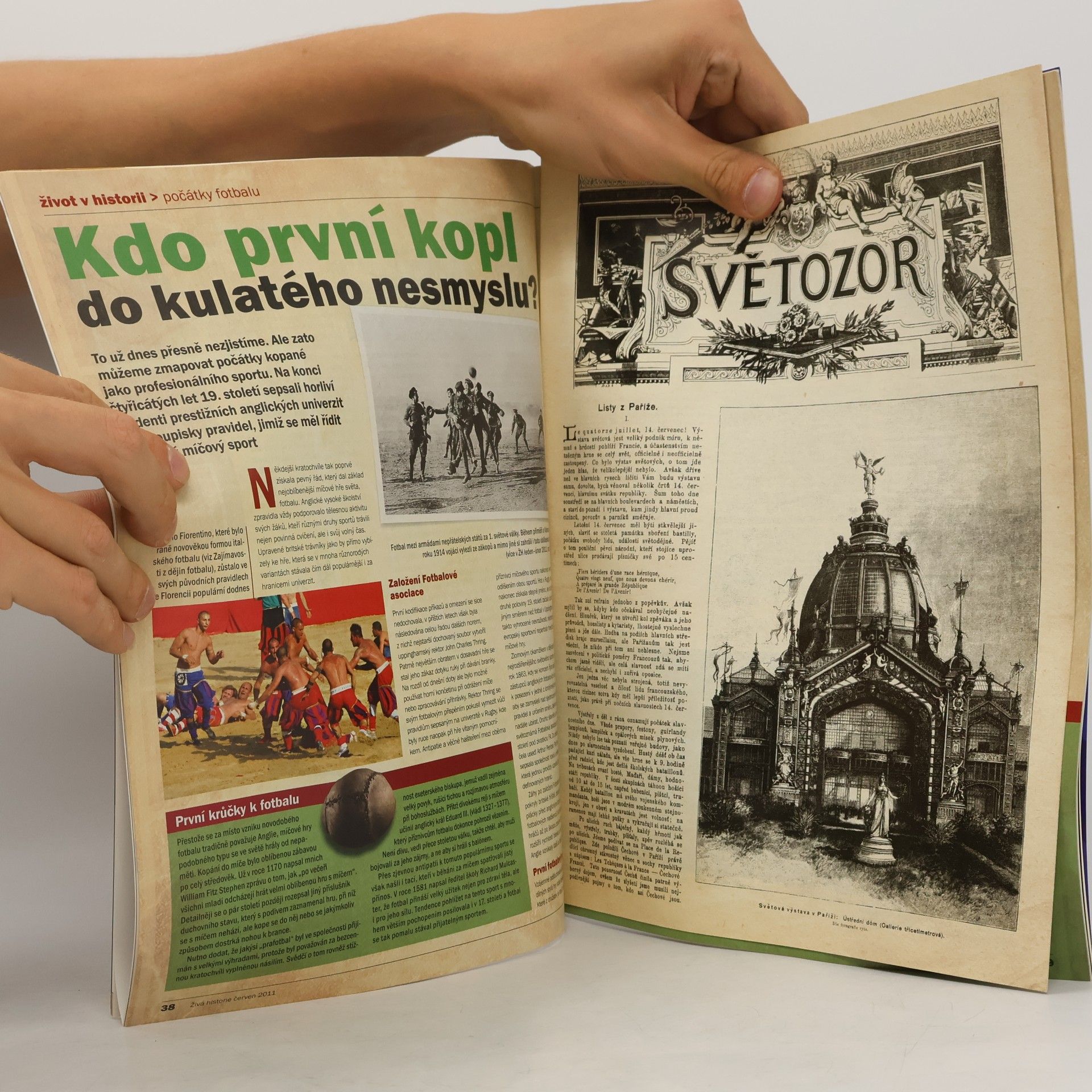 Collectif d'auteurs Živá historie červen 2011