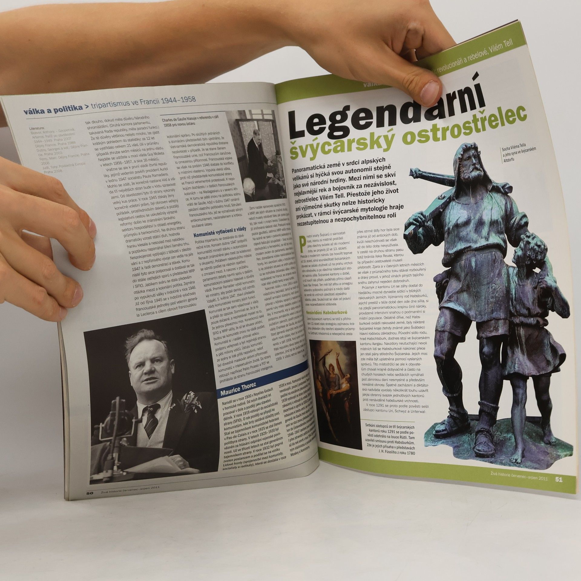 Autorenkollektiv Živá historie červecec-srpen 2011