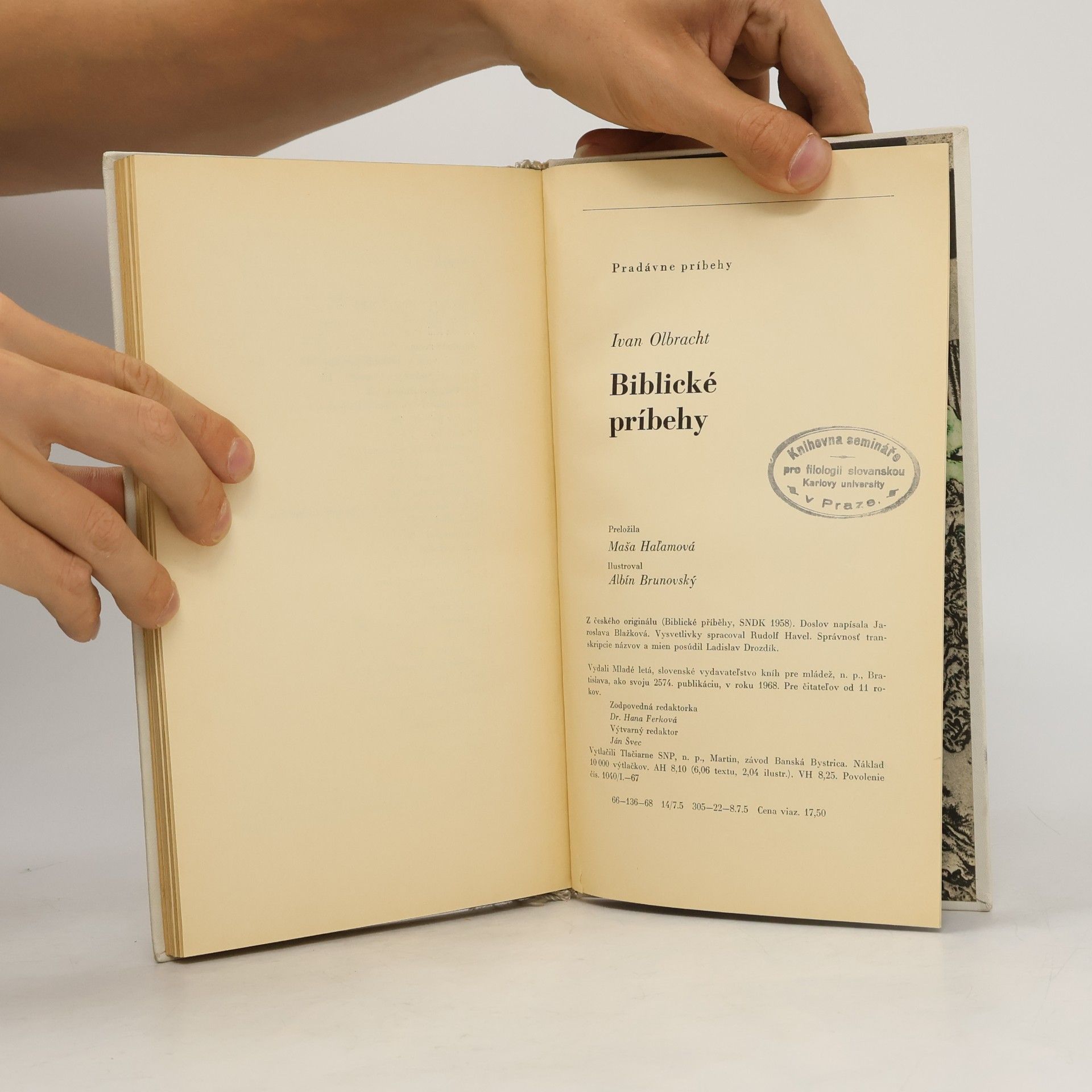 Ivan Olbracht Biblické príbehy
