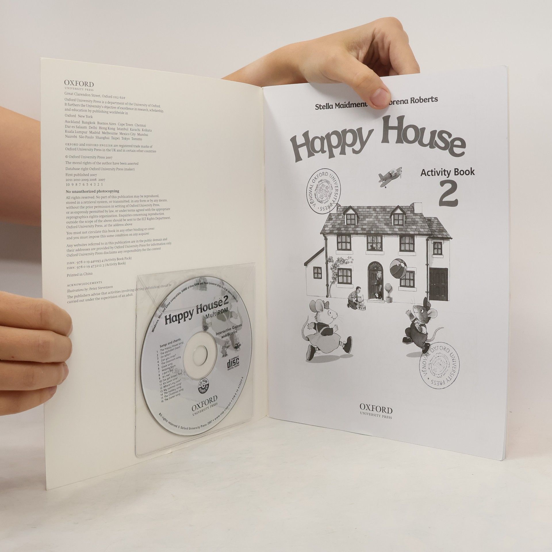 Stella Maidment Happy House 2 Activity Book with Multi-ROM Pack