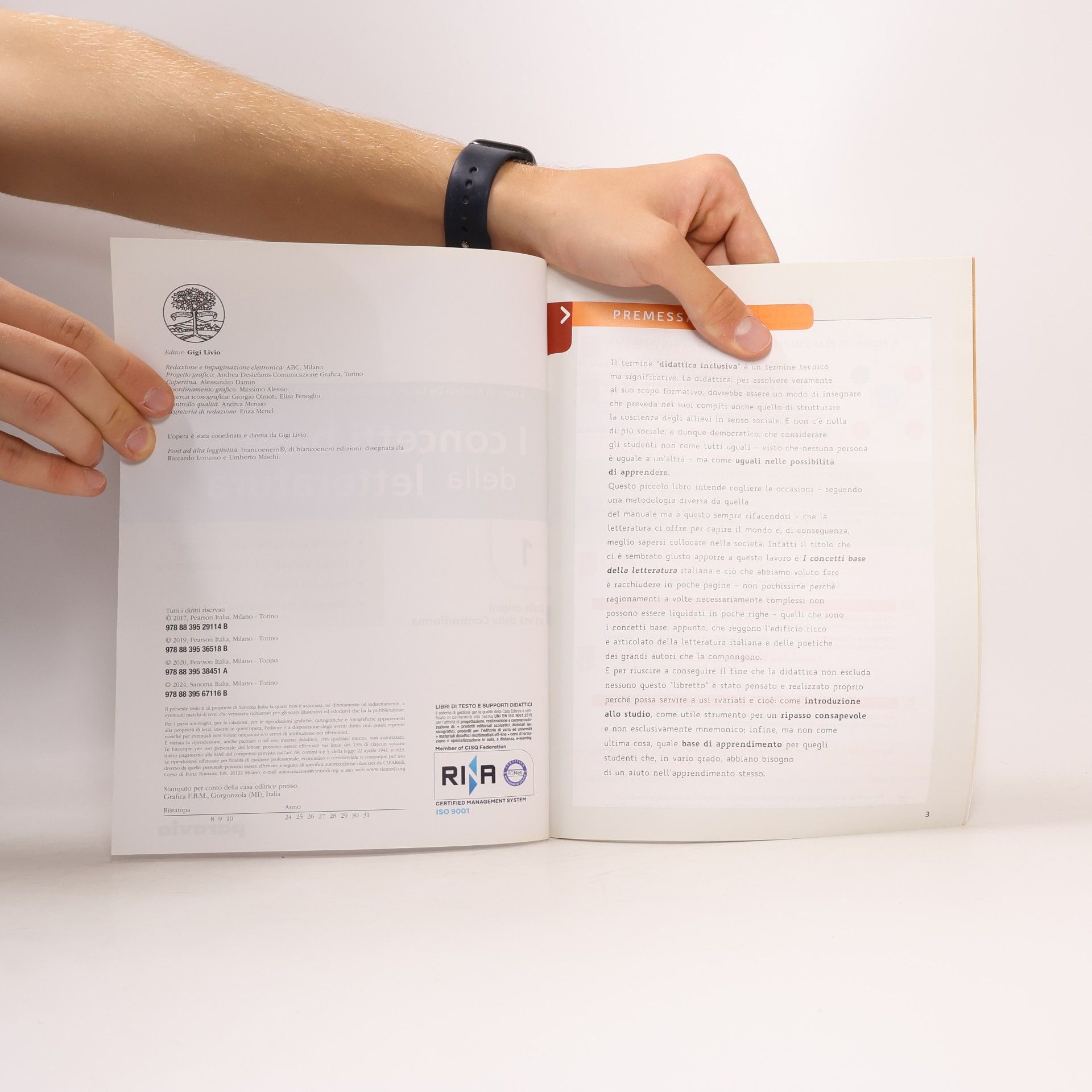 Collectif d'auteurs I concetti base della letteratura 1