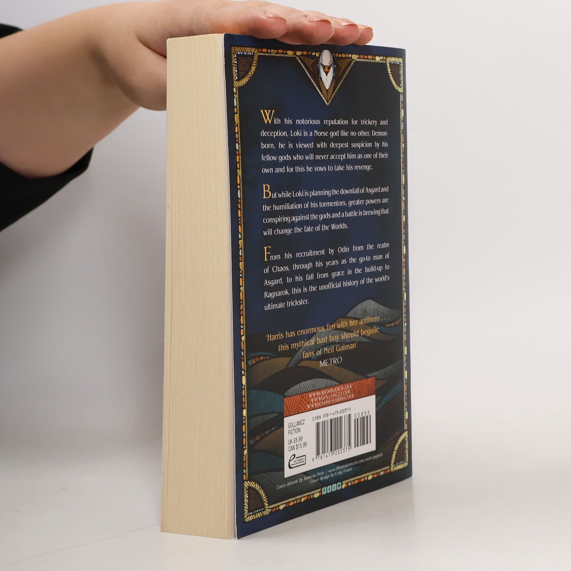 Joanne Harris The Gospell of Loki