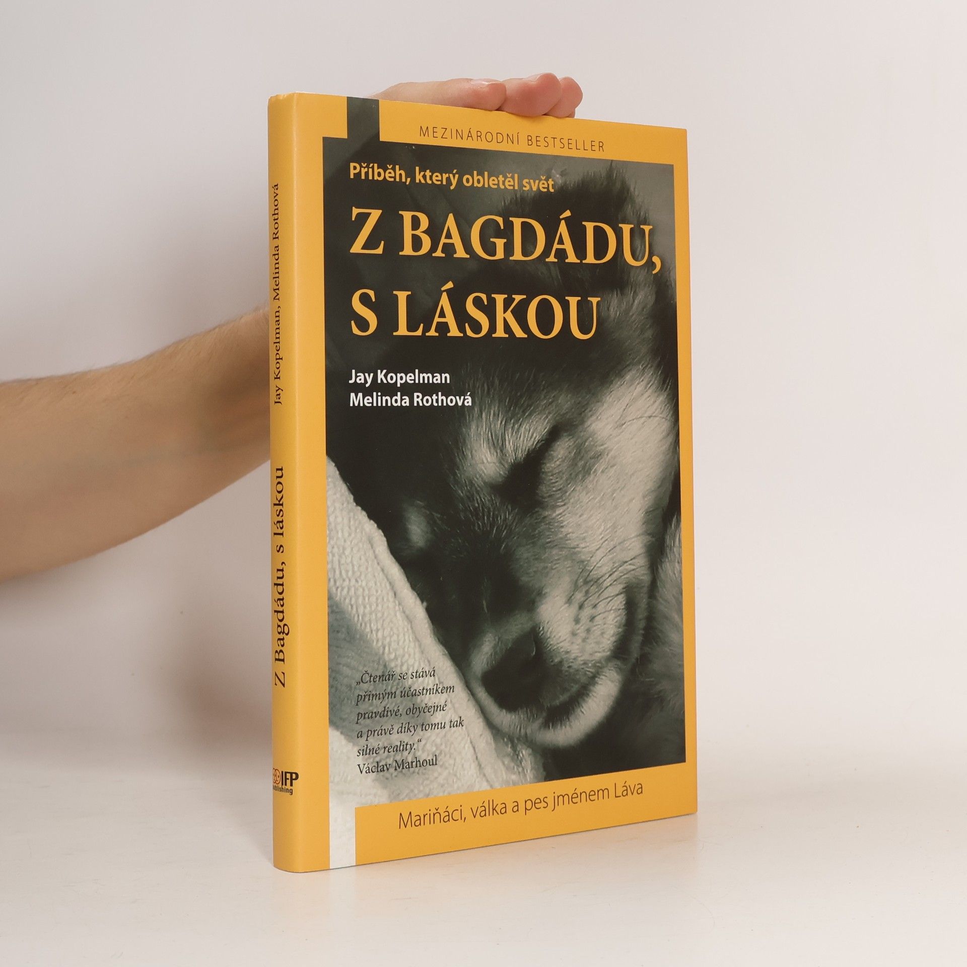 Melinda Roth Z Bagdádu, s láskou: Mariňáci, válka a pes jménem Láva