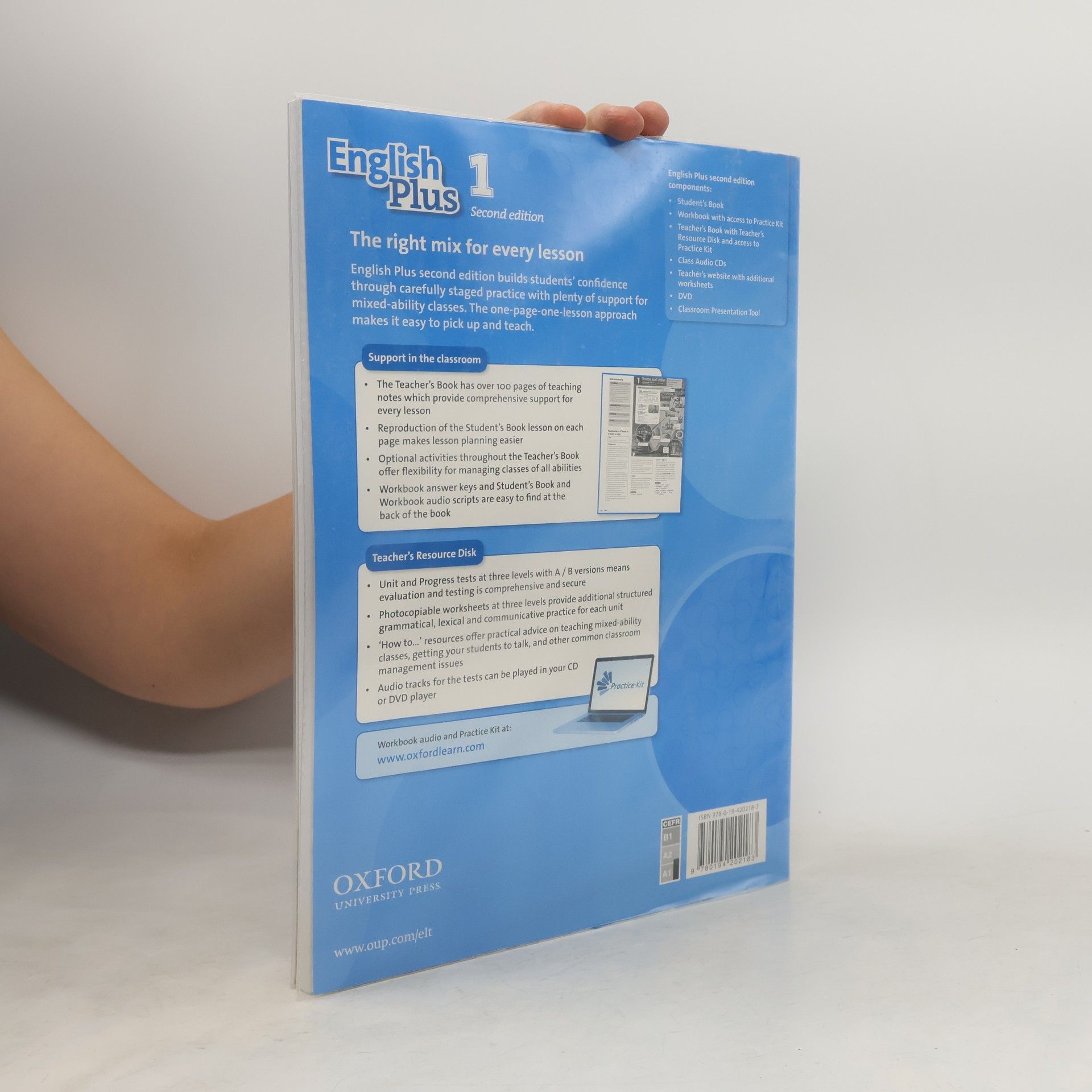 Wetz Ben English Plus 1 Teacher´s Book with Teacher´s Resource Disc and access to Practice Kit (2nd)