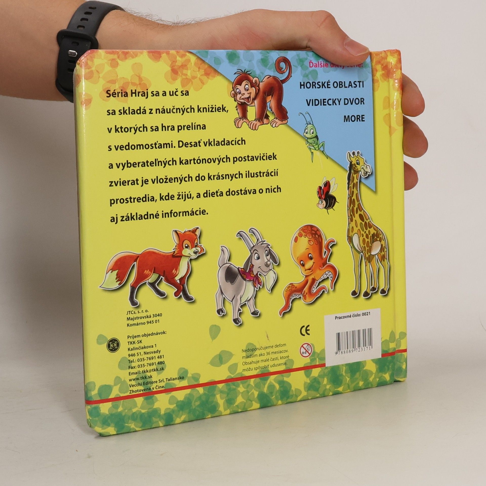 Autorenkollektiv Moja prvá knižka o savane
