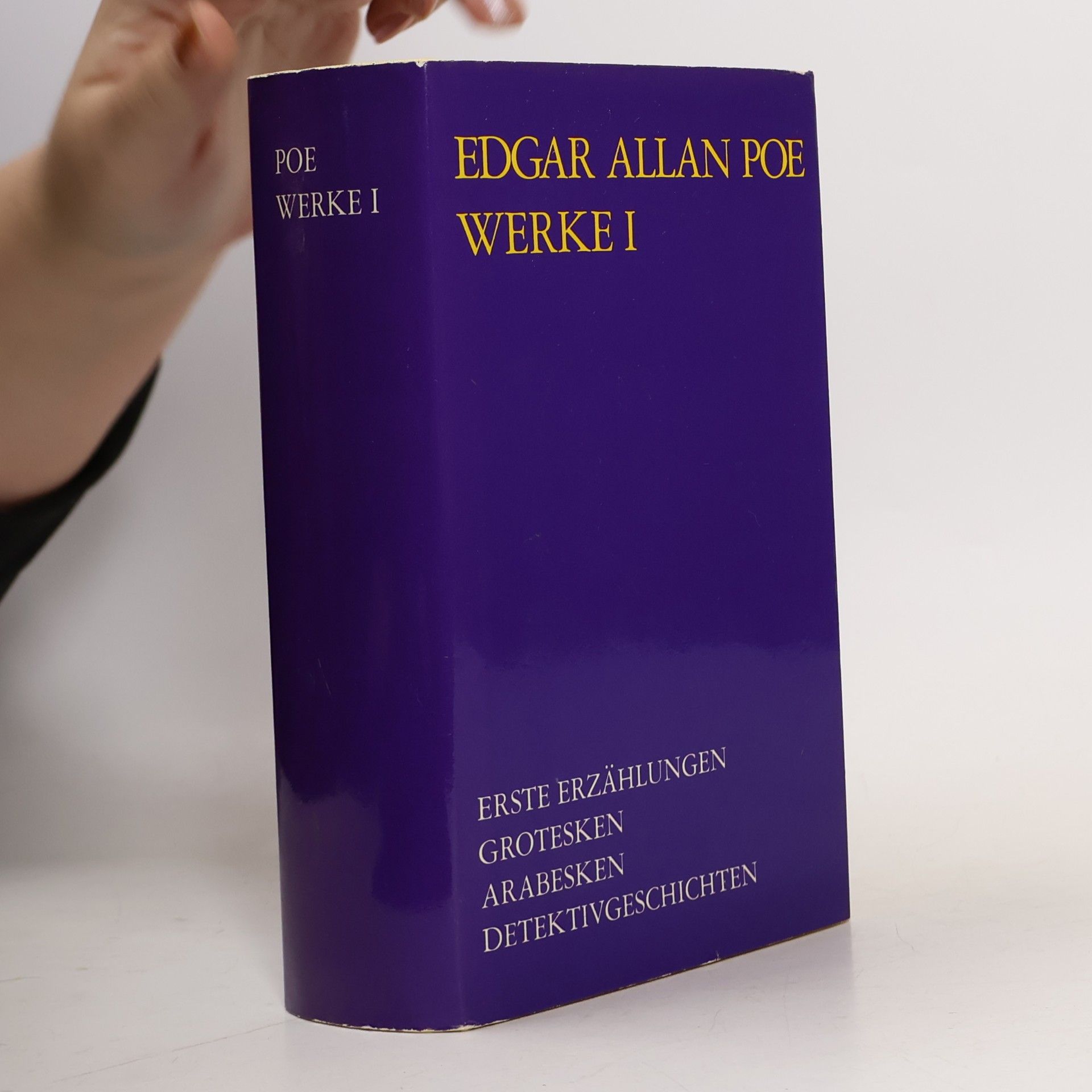 Edgar Allan Poe Edgar Allan Poe Werke I.