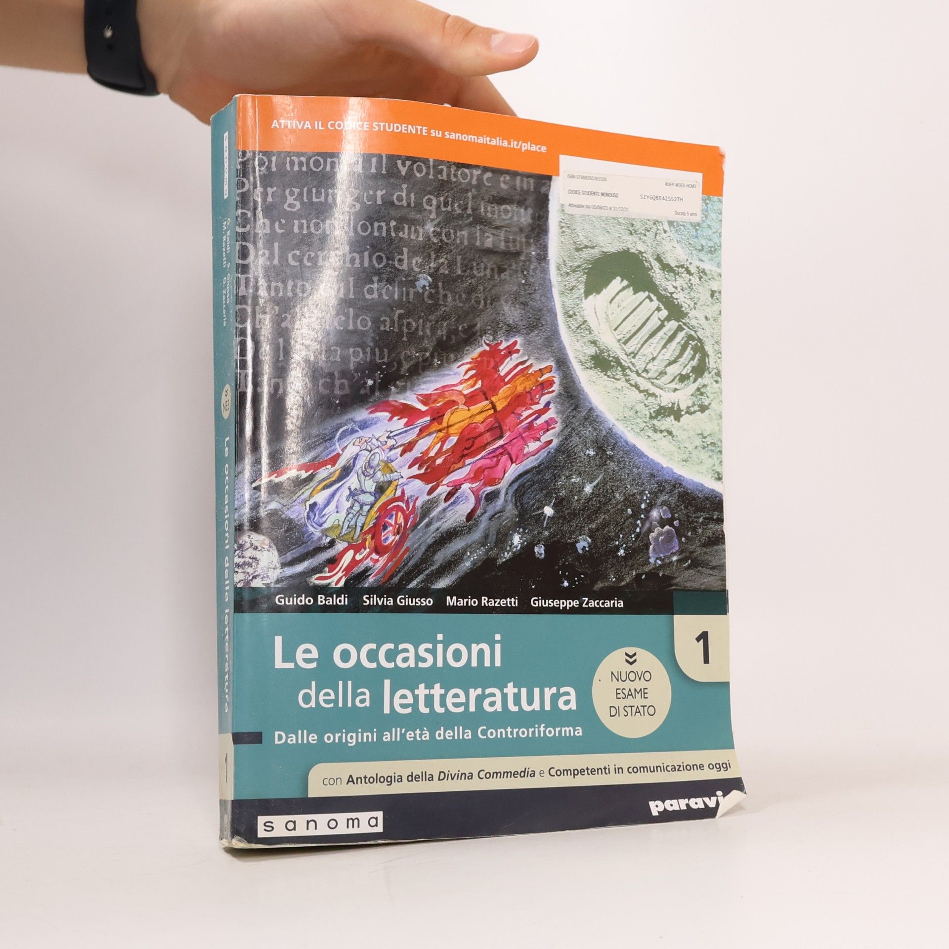 Giuseppe Zaccaria Le occasioni della letteratura 1