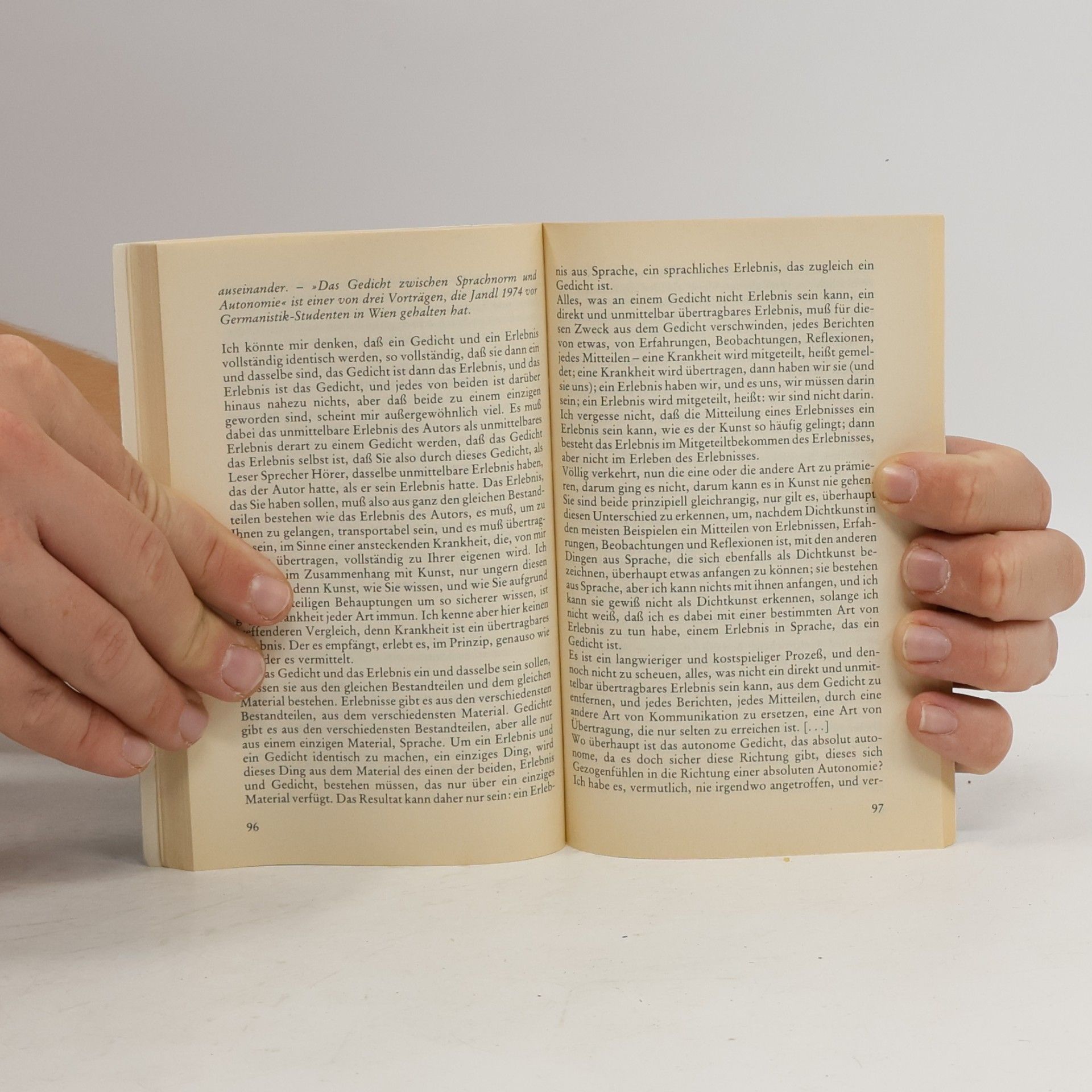 Volker Ludwig Theorie der Lyrik.