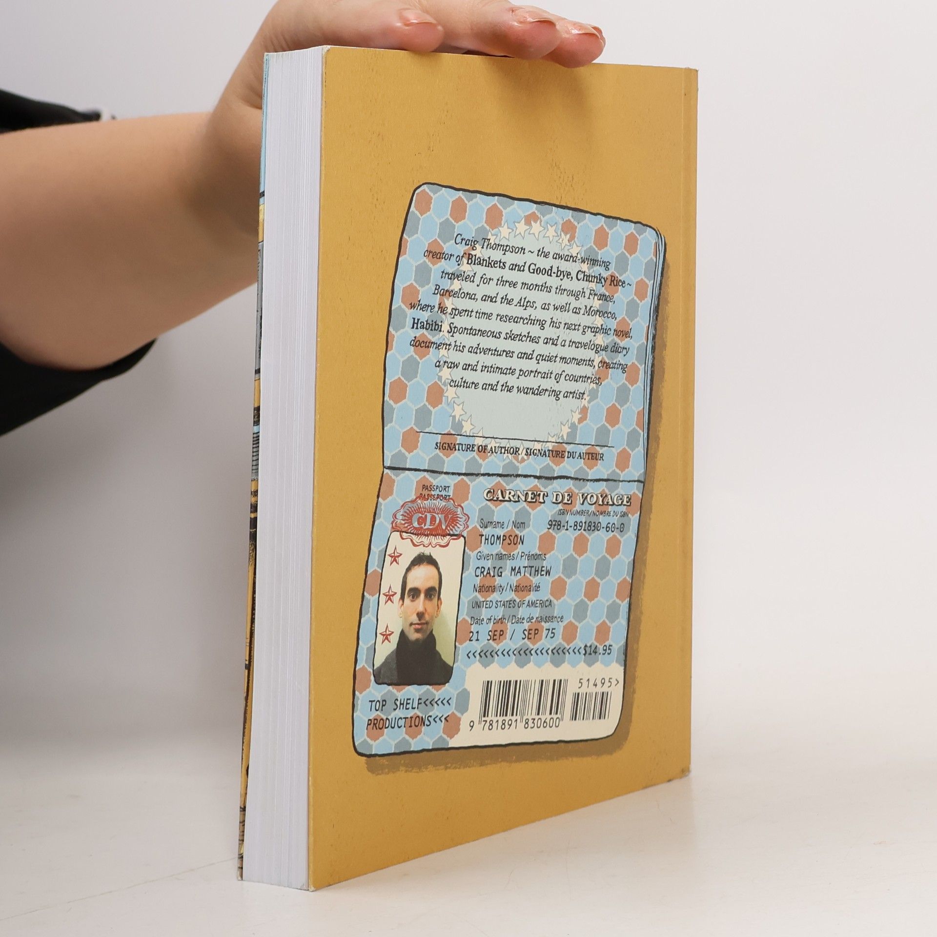 Craig Thompson Carnet de Voyage