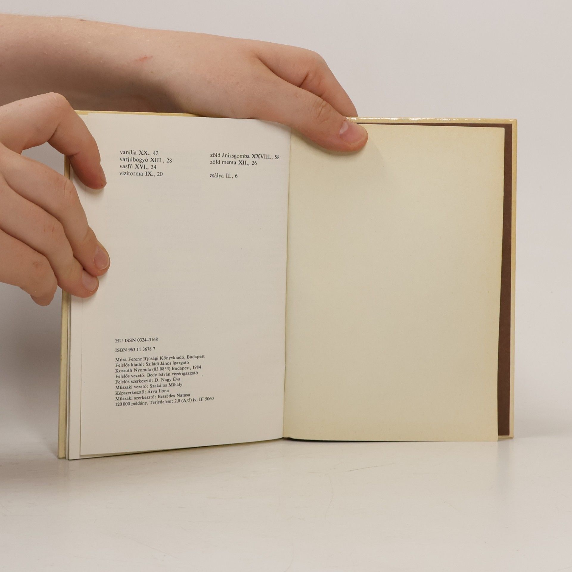 Various authors Fűszernövények